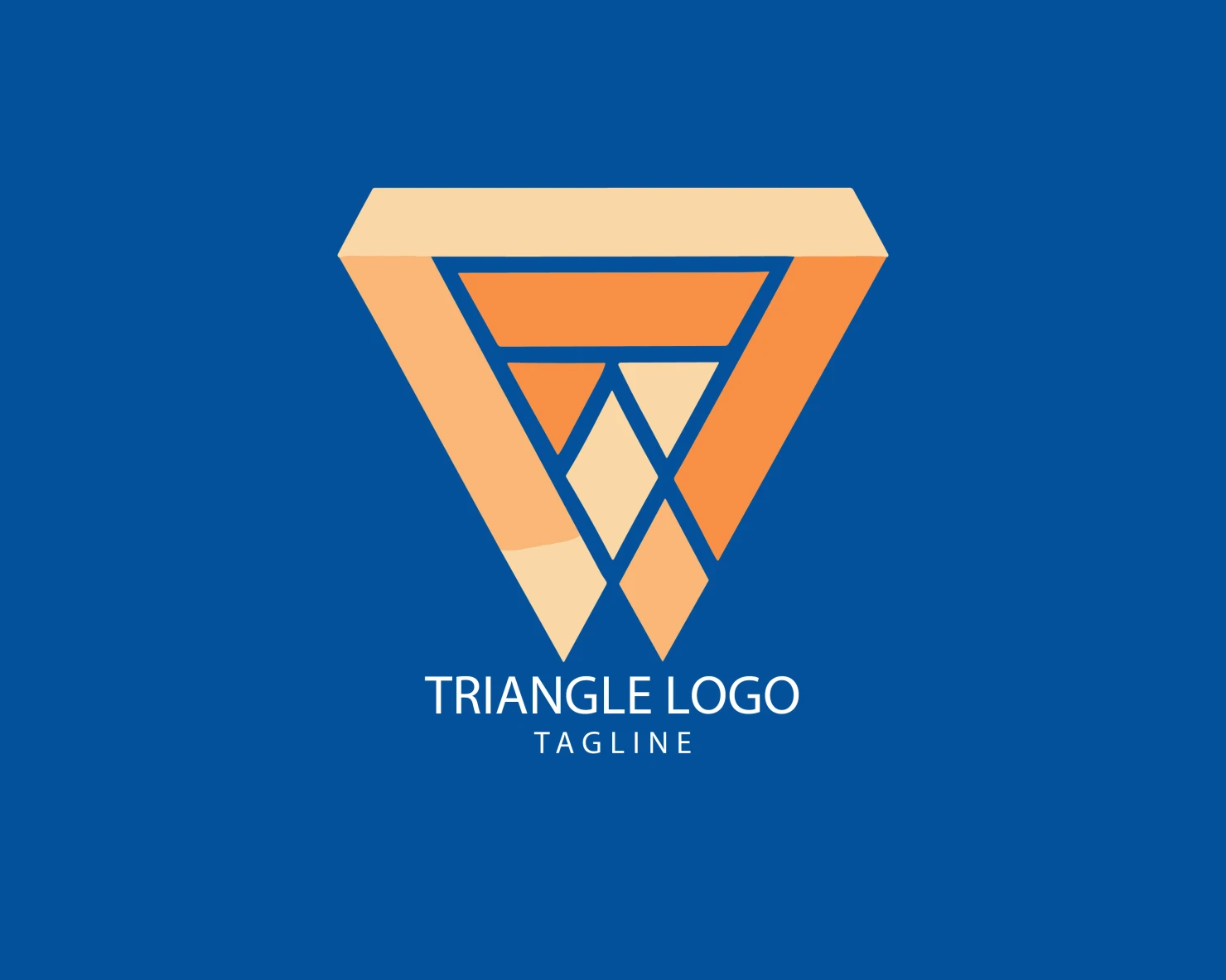 Triangle customizable logo set design #38949