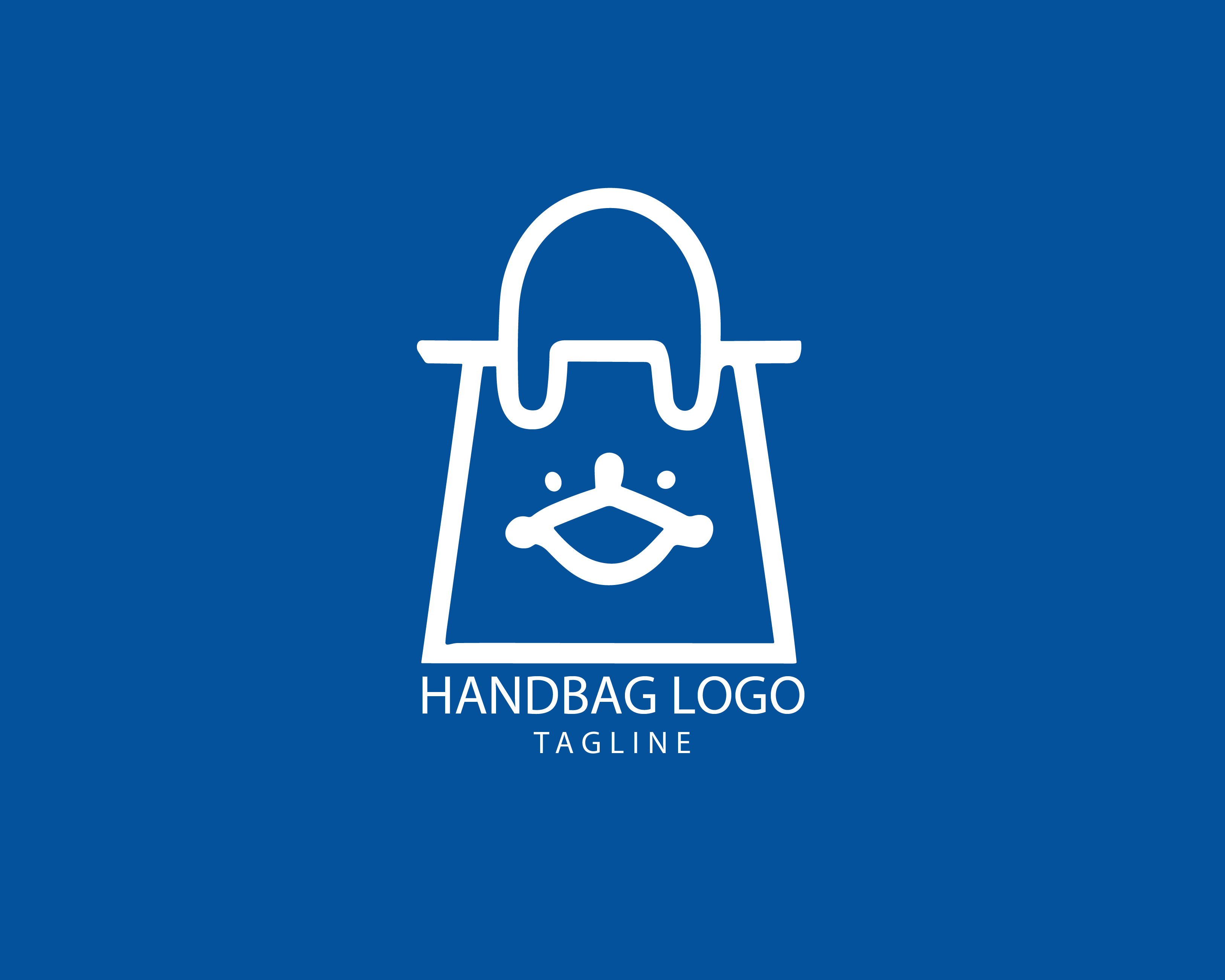 Handbag customizable logo set design #39467