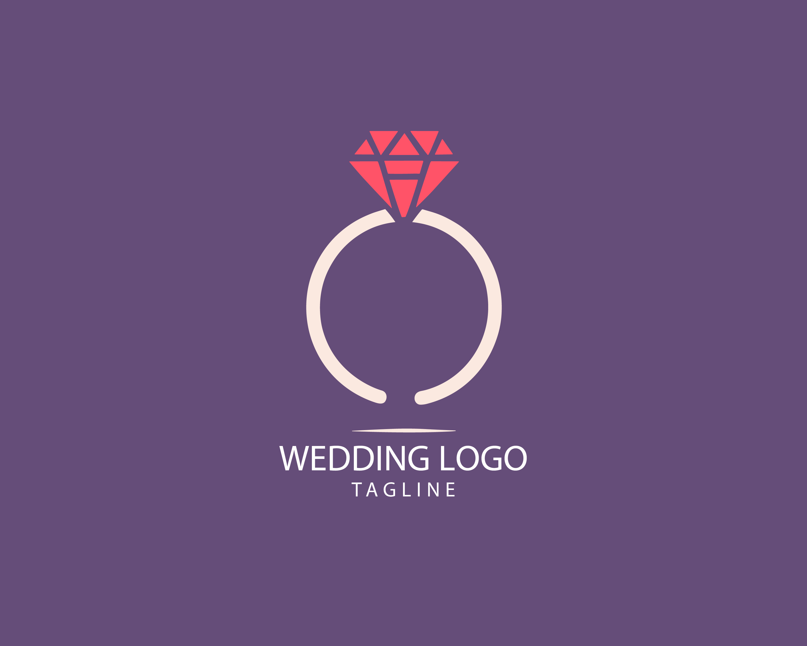 Wedding customizable logo set design #39734