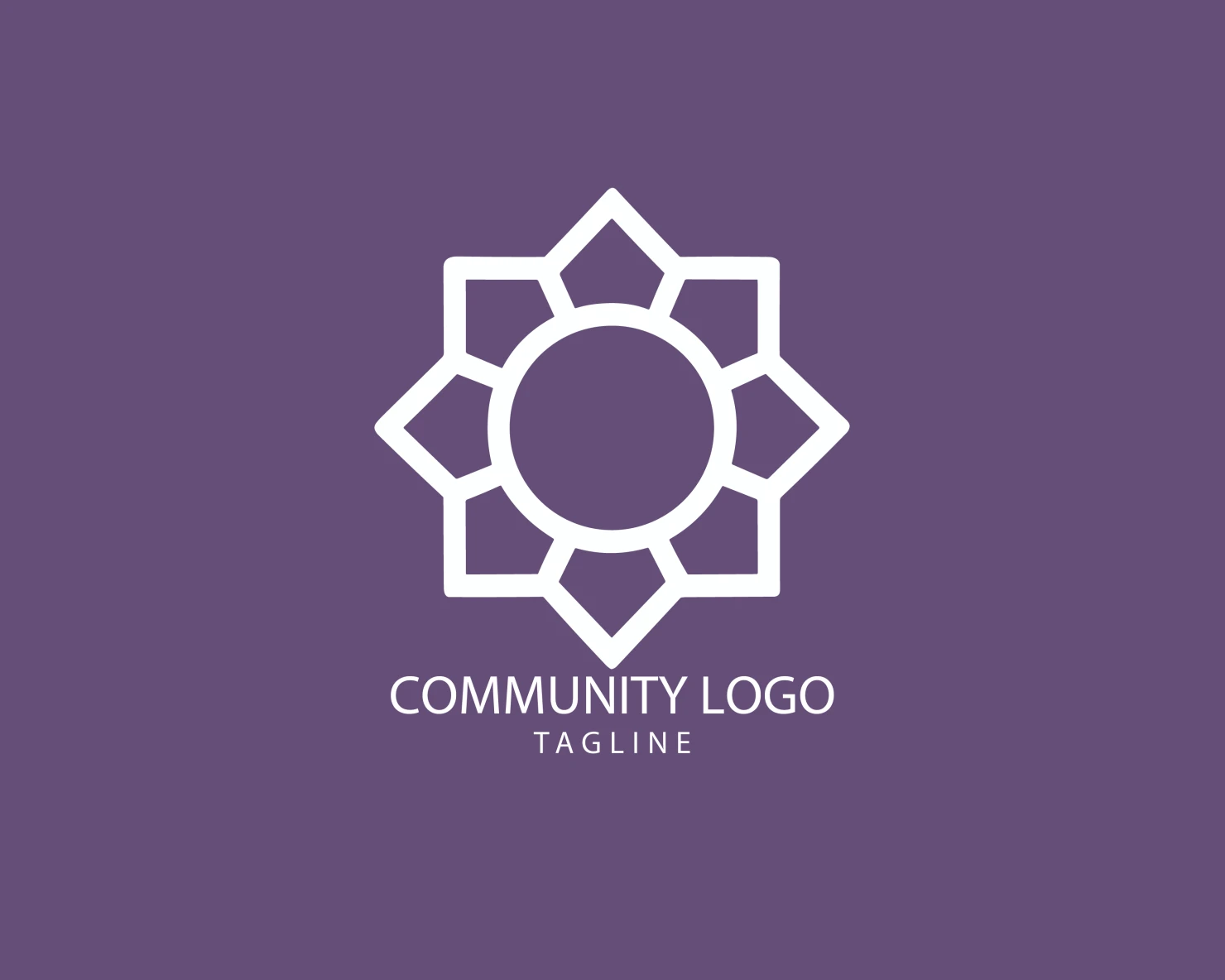 Community customizable logo set design #39001