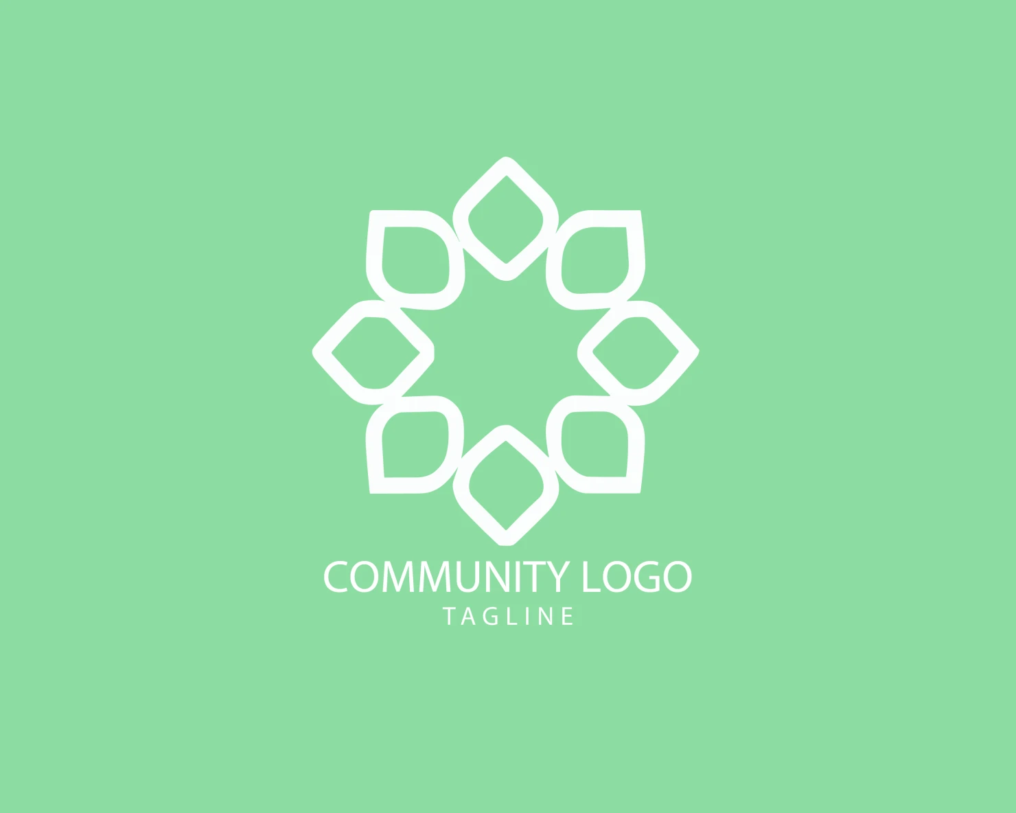 Community customizable logo set design #39007