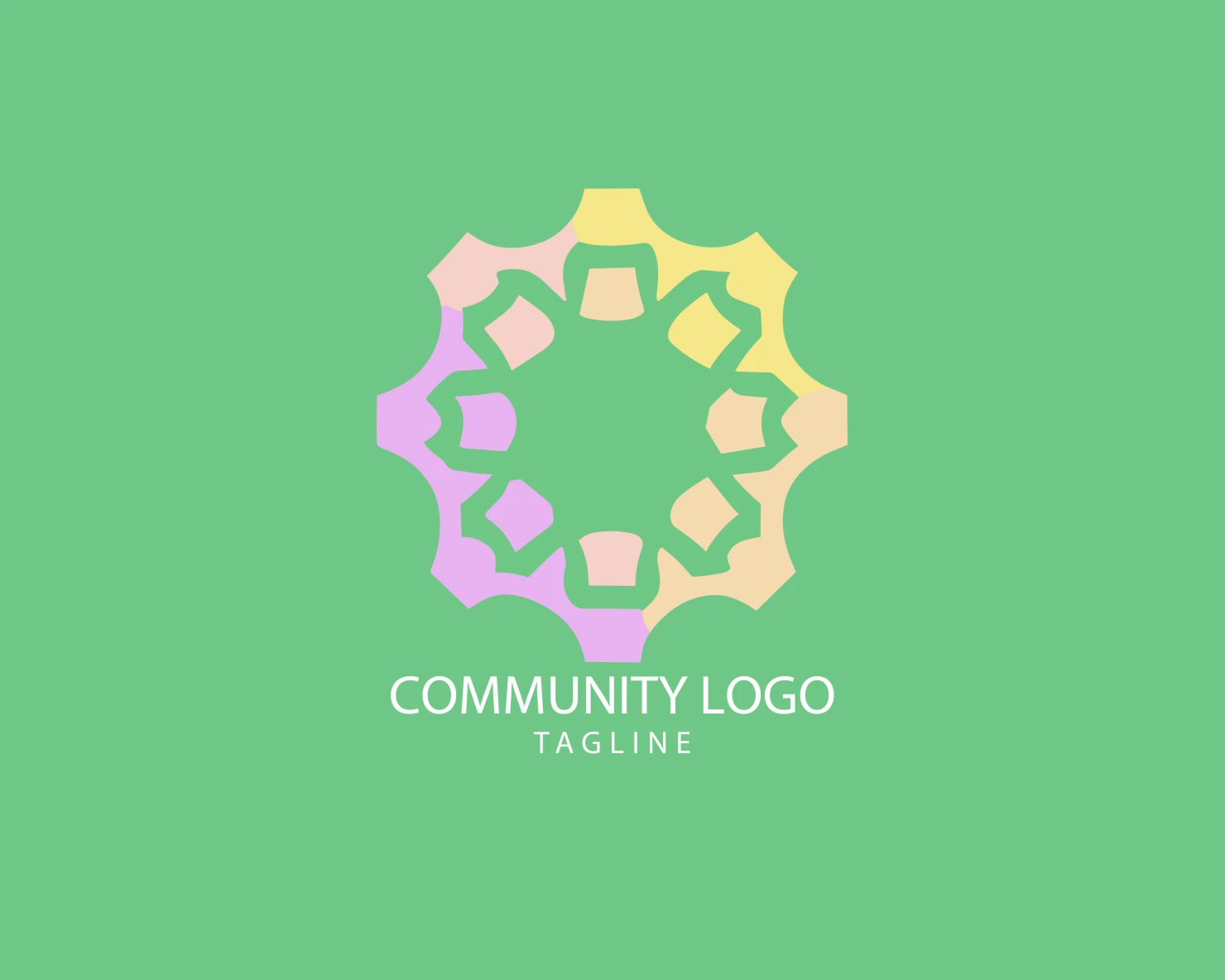 Community customizable logo set design #39013