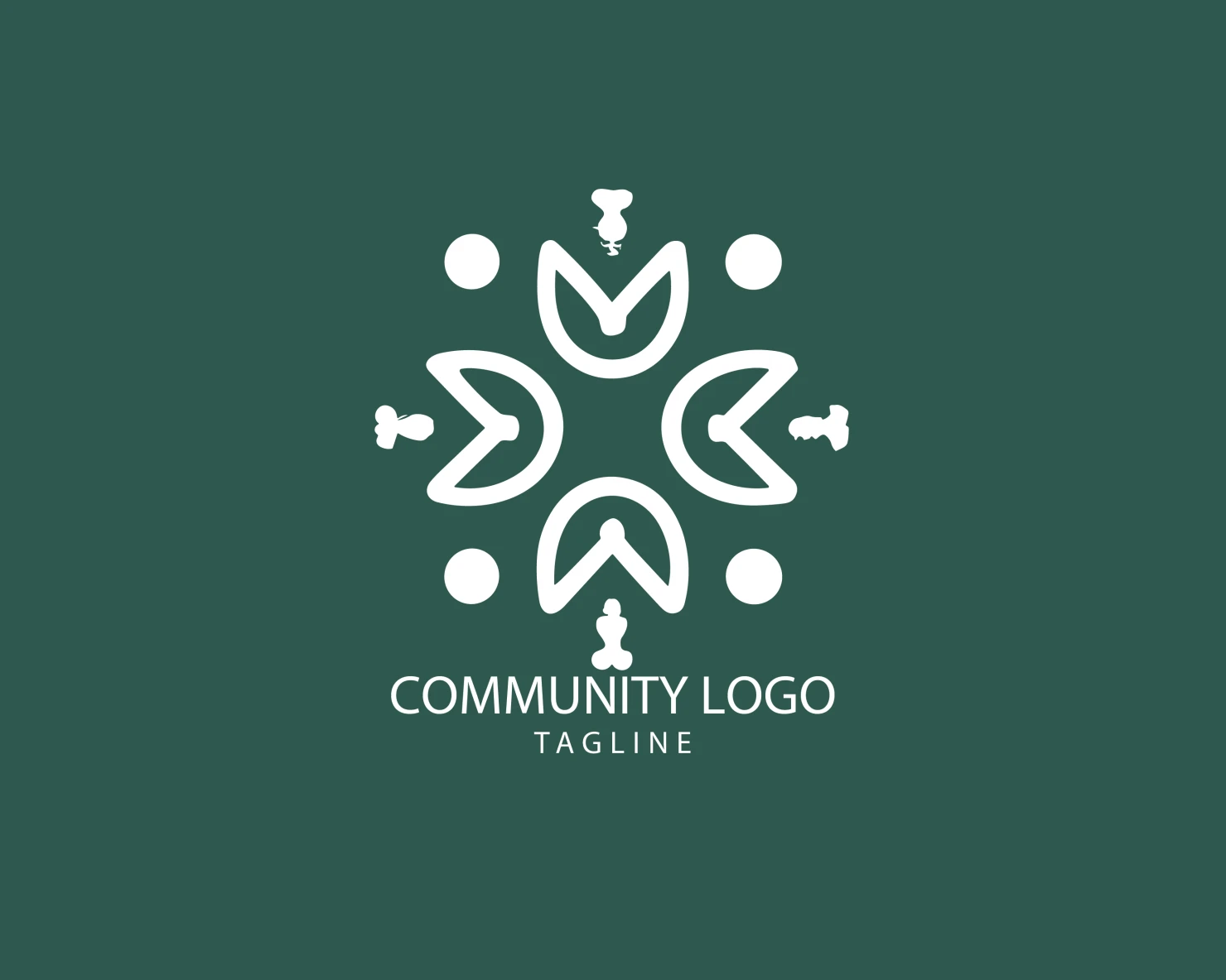 Community customizable logo set design #39031