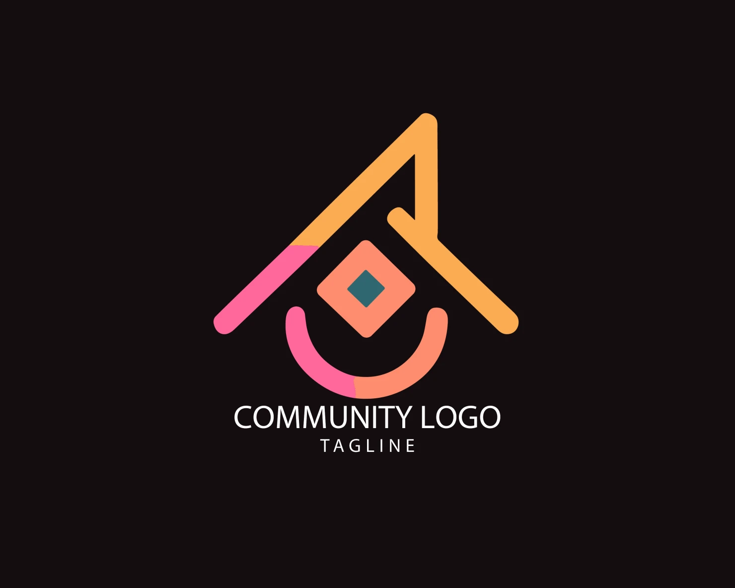 Community customizable logo set design #39037