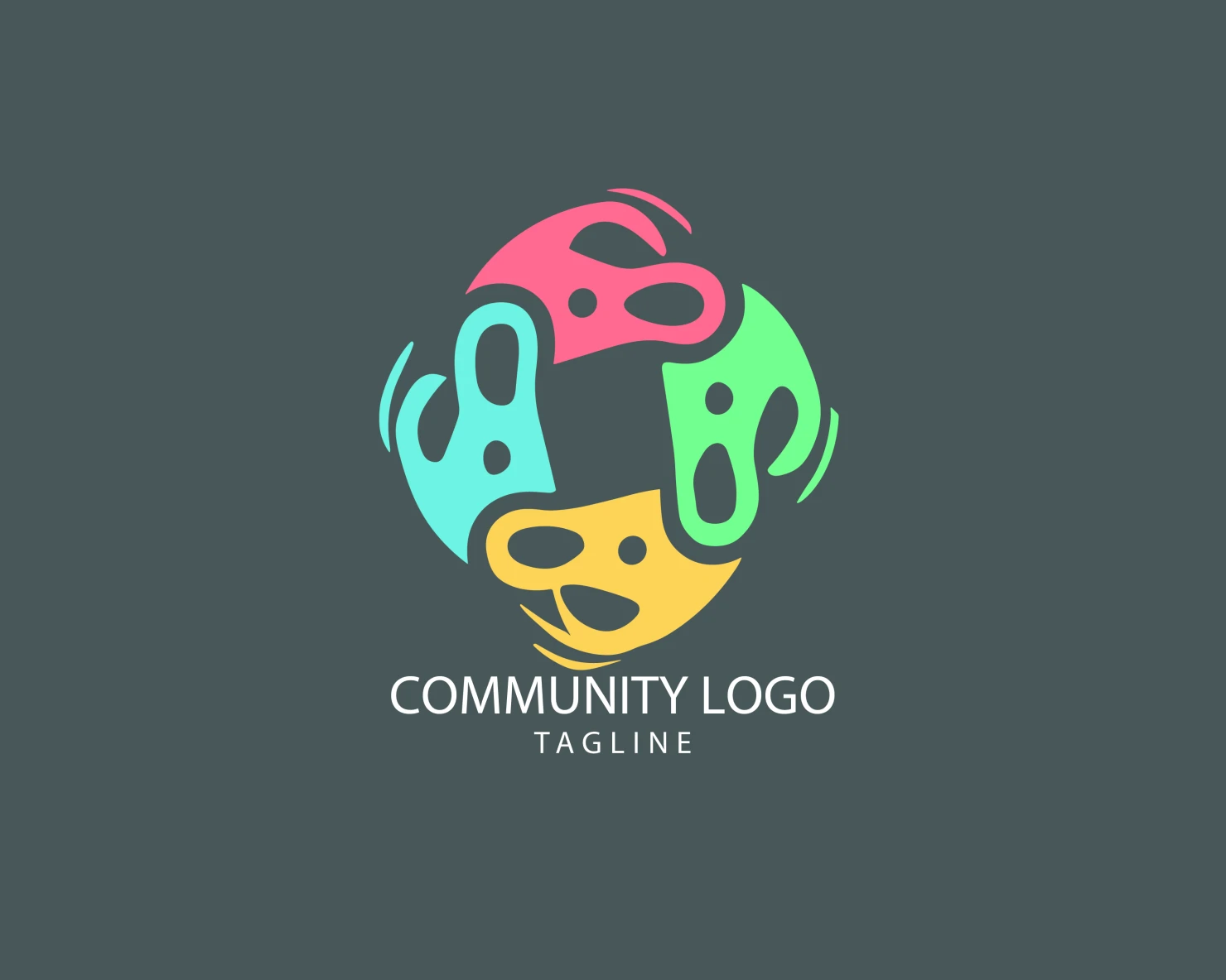 Community customizable logo set design #39046