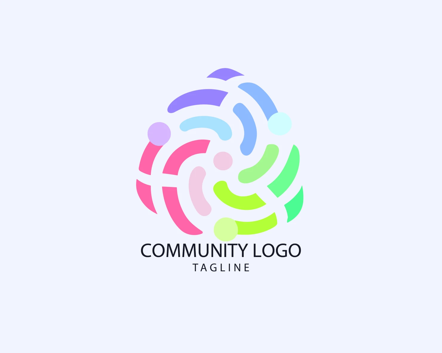 Community customizable logo set design #39061