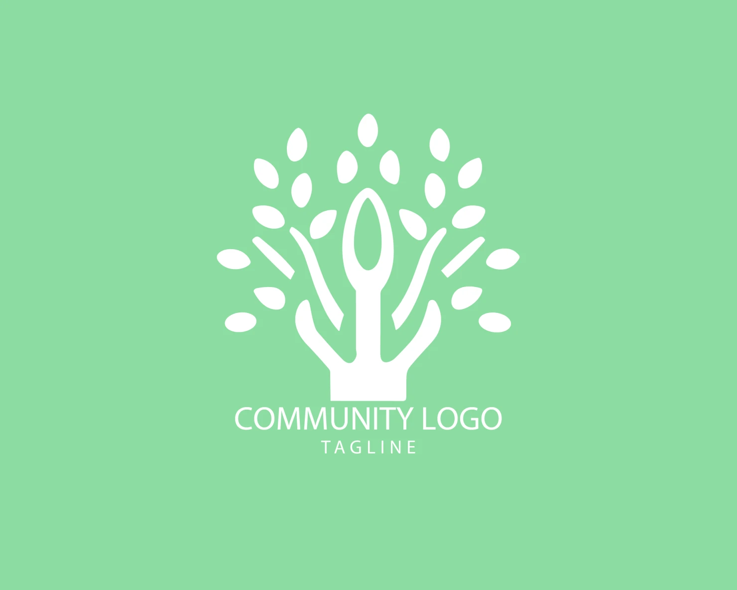 Community customizable logo set design #39086