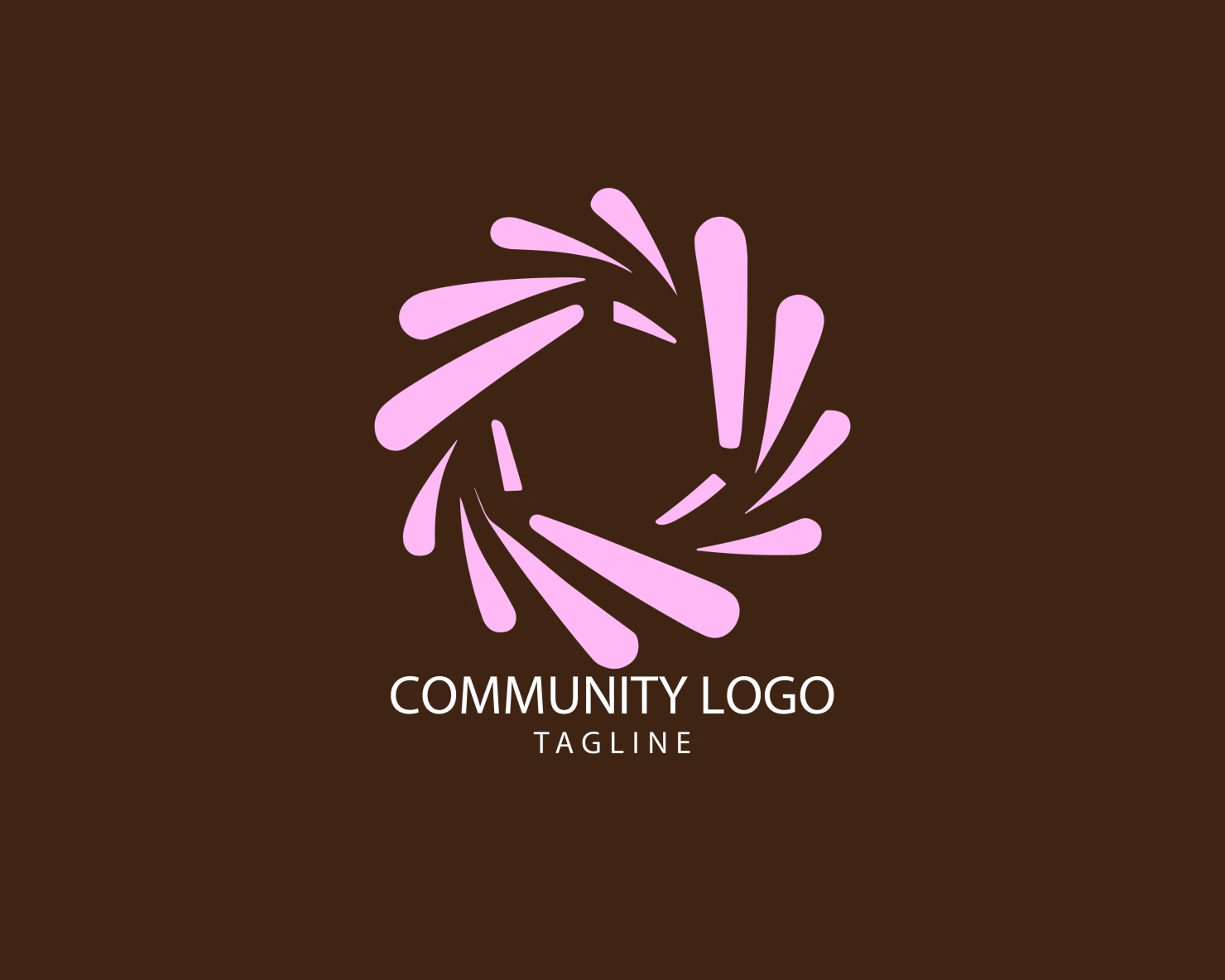 Community customizable logo set design #39088