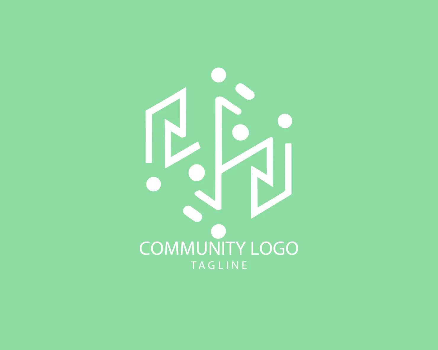 Community customizable logo set design #39100