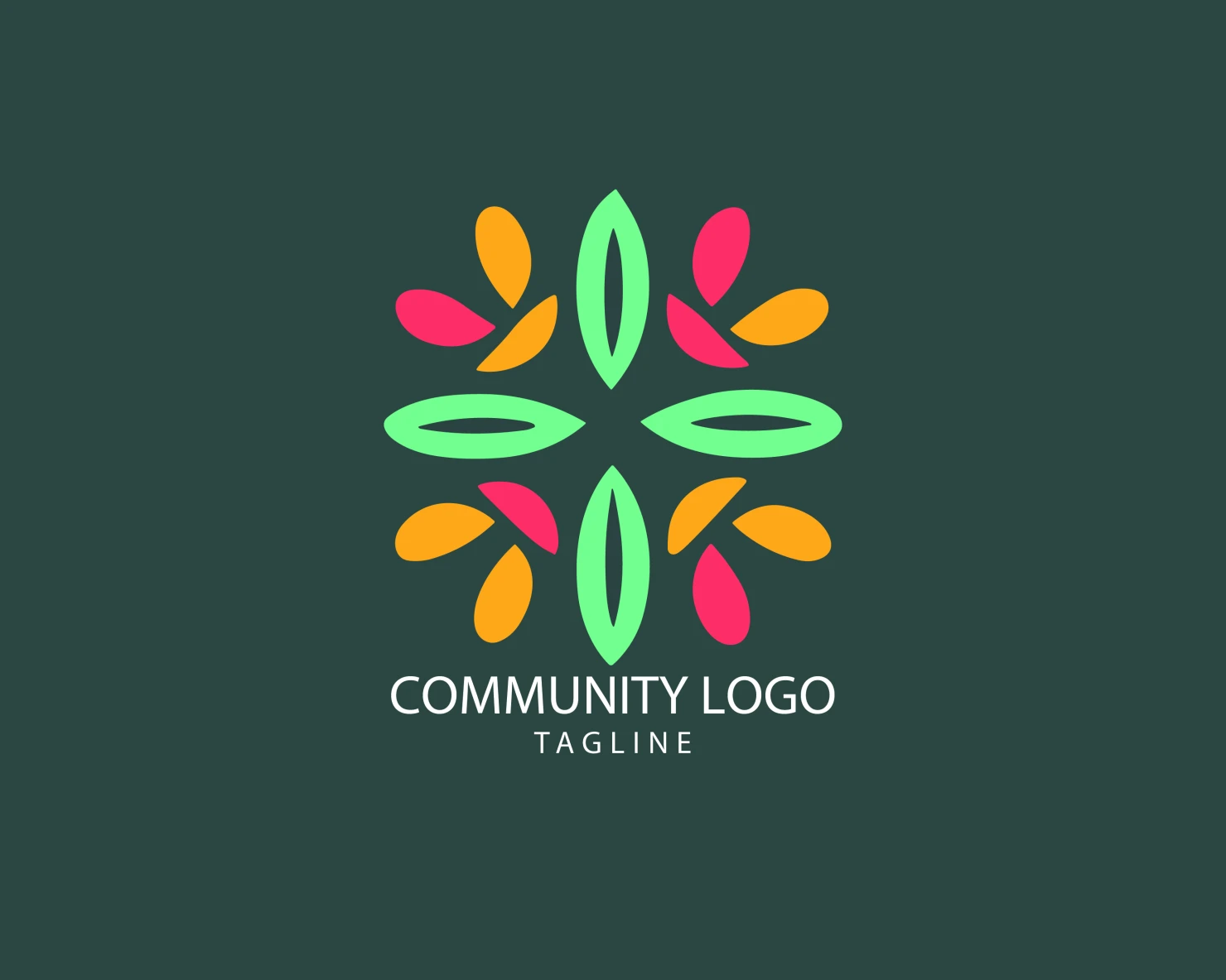 Community customizable logo set design #39108