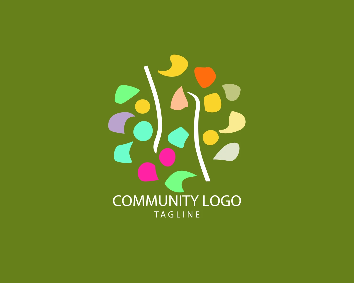 Community customizable logo set design #39119