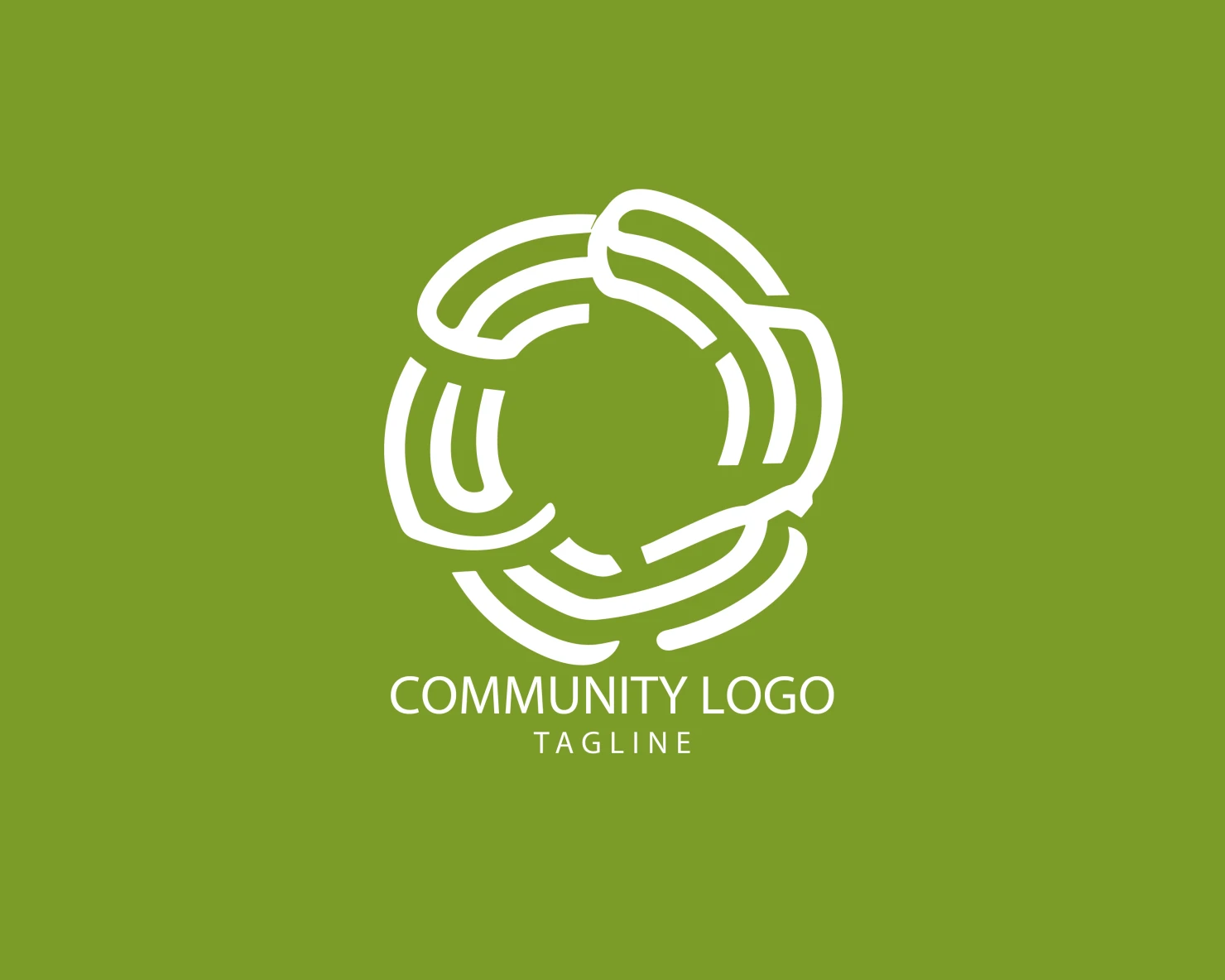 Community customizable logo set design #39128