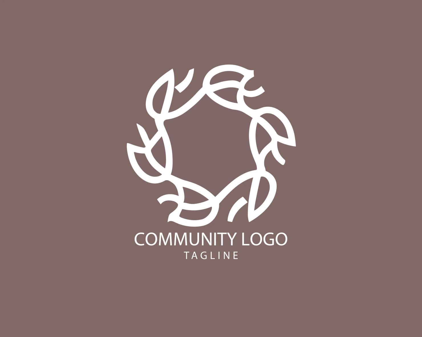 Community customizable logo set design #39130