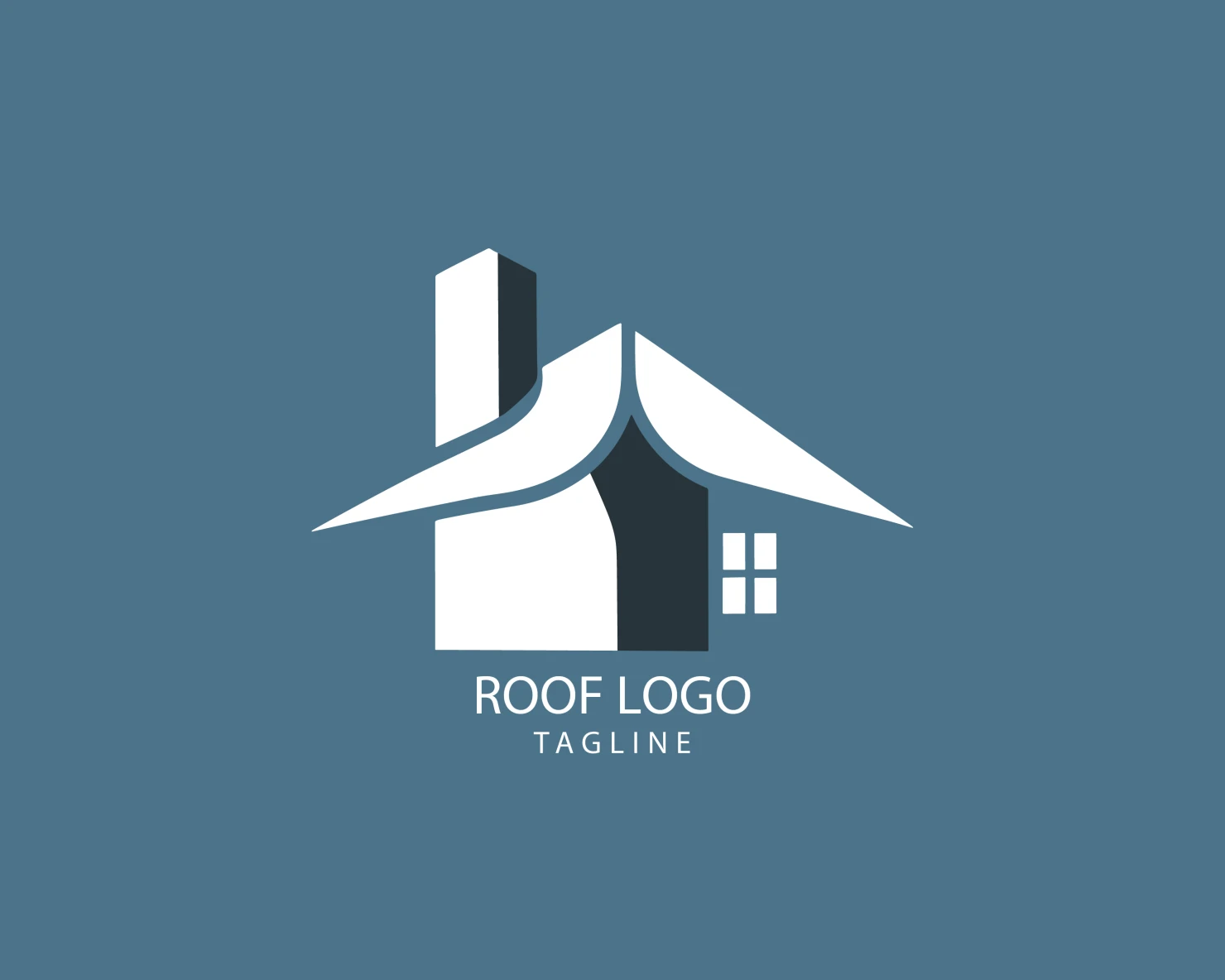 Roof customizable logo set design #39155