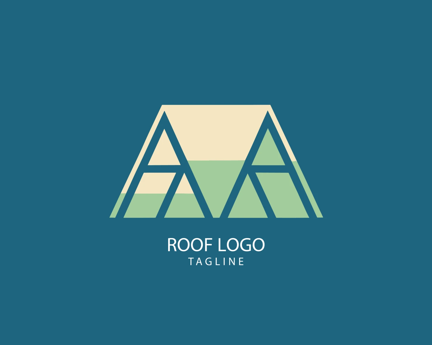 Roof customizable logo set design #39212