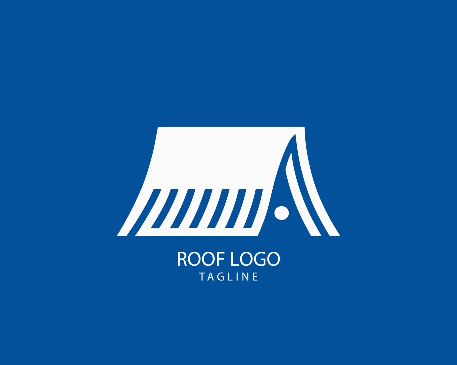 Roof customizable logo set design #39216