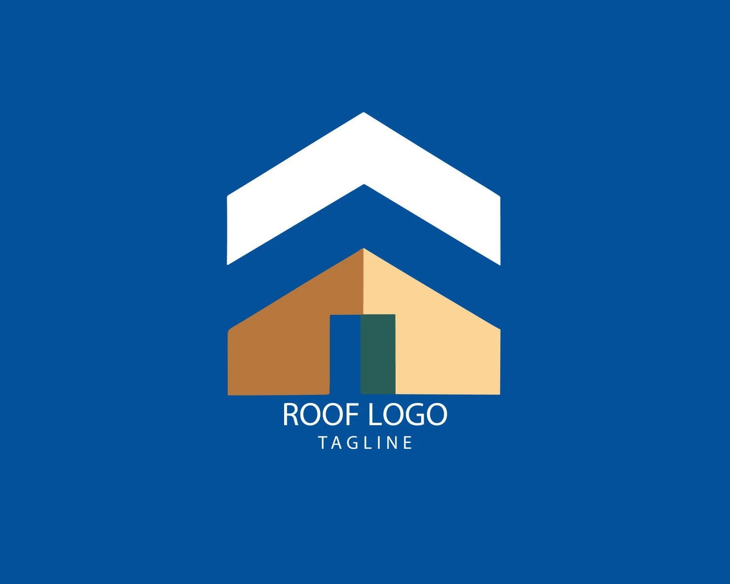 Roof customizable logo set design #39330