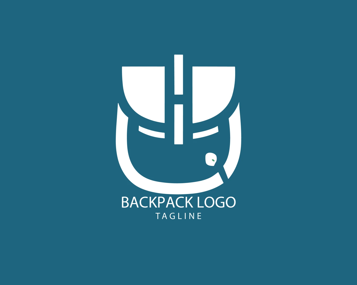 Backpack customizable logo set design #39361