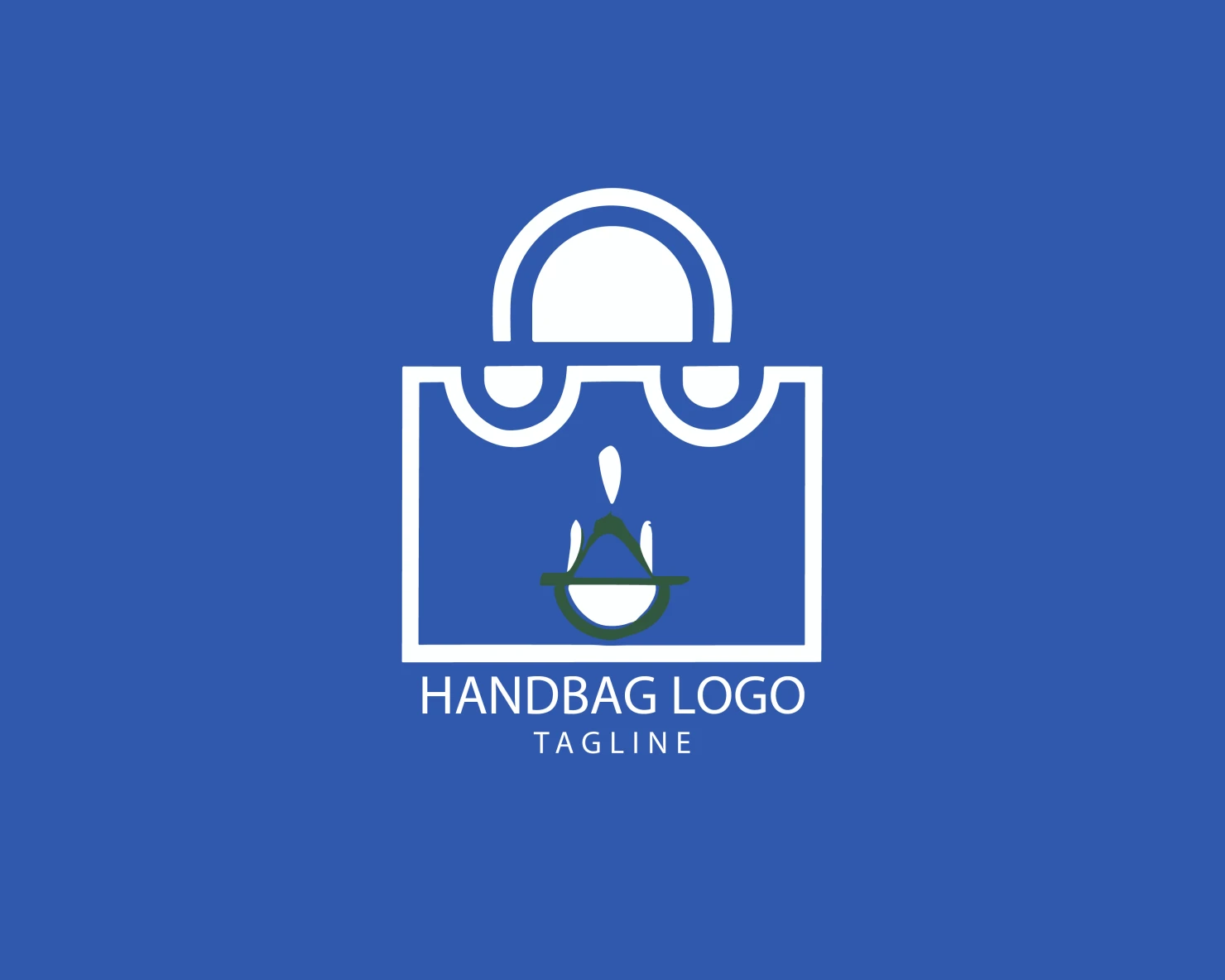 Handbag customizable logo set design #39410