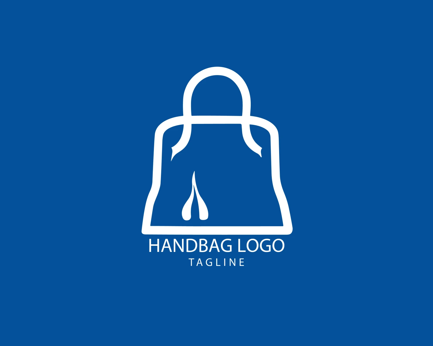 Handbag customizable logo set design #39430