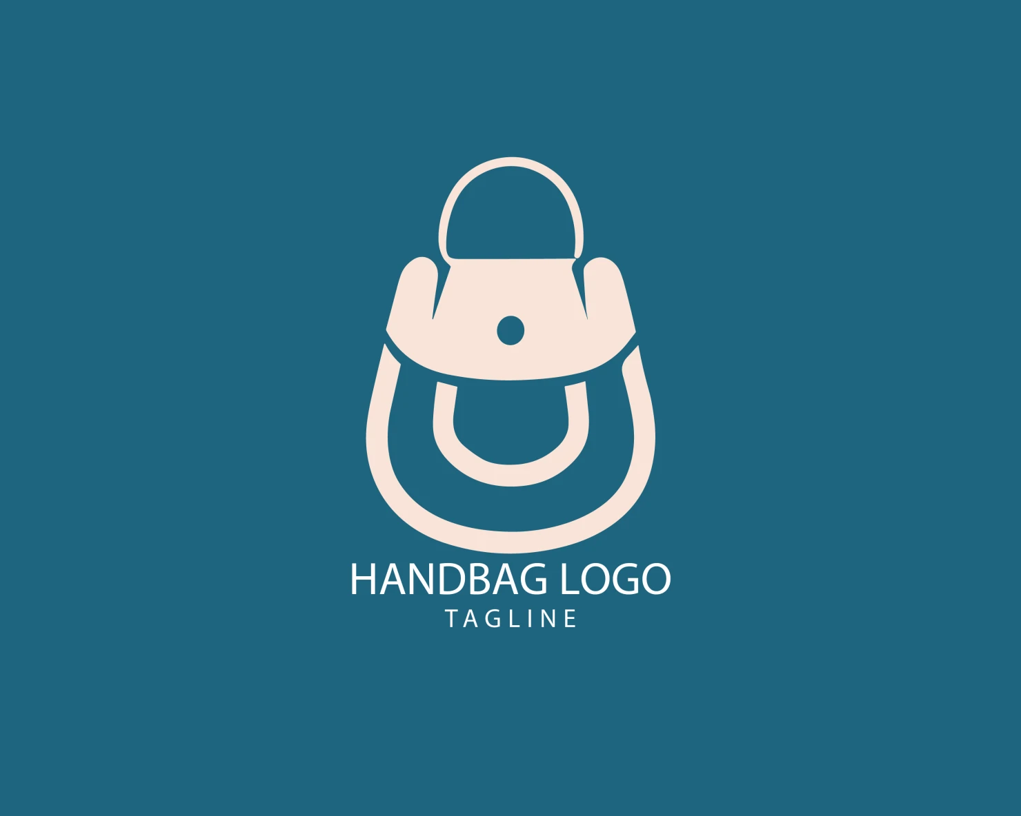 Handbag customizable logo set design #39433