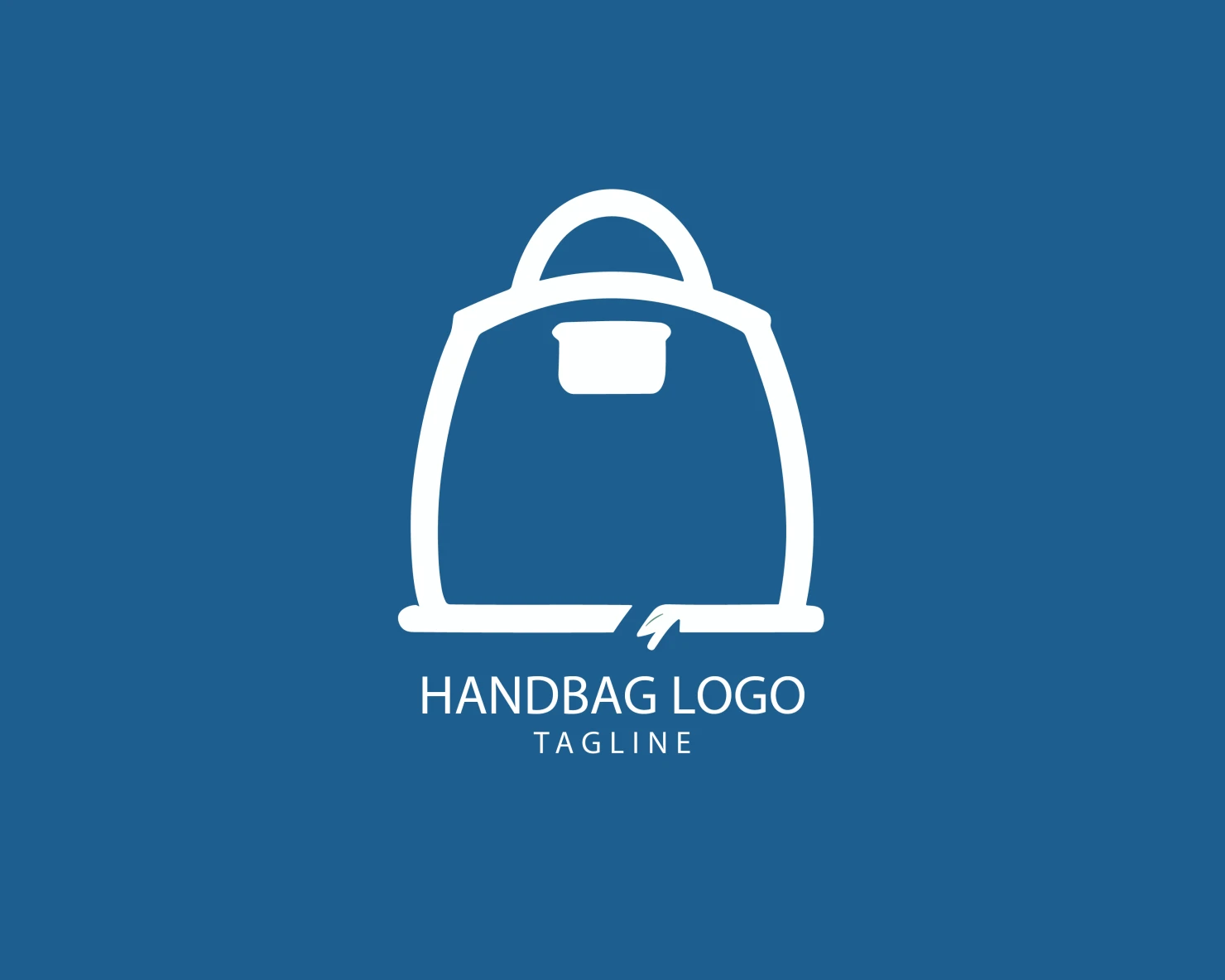 Handbag customizable logo set design #39442