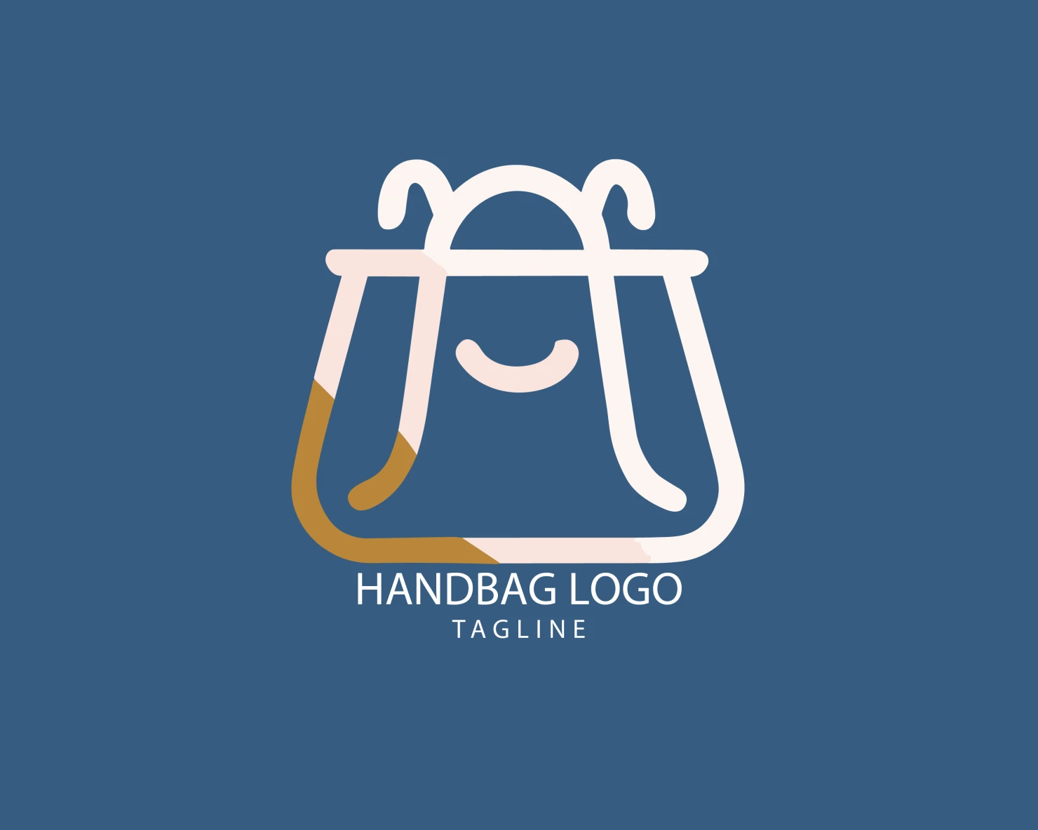 Handbag customizable logo set design #39443