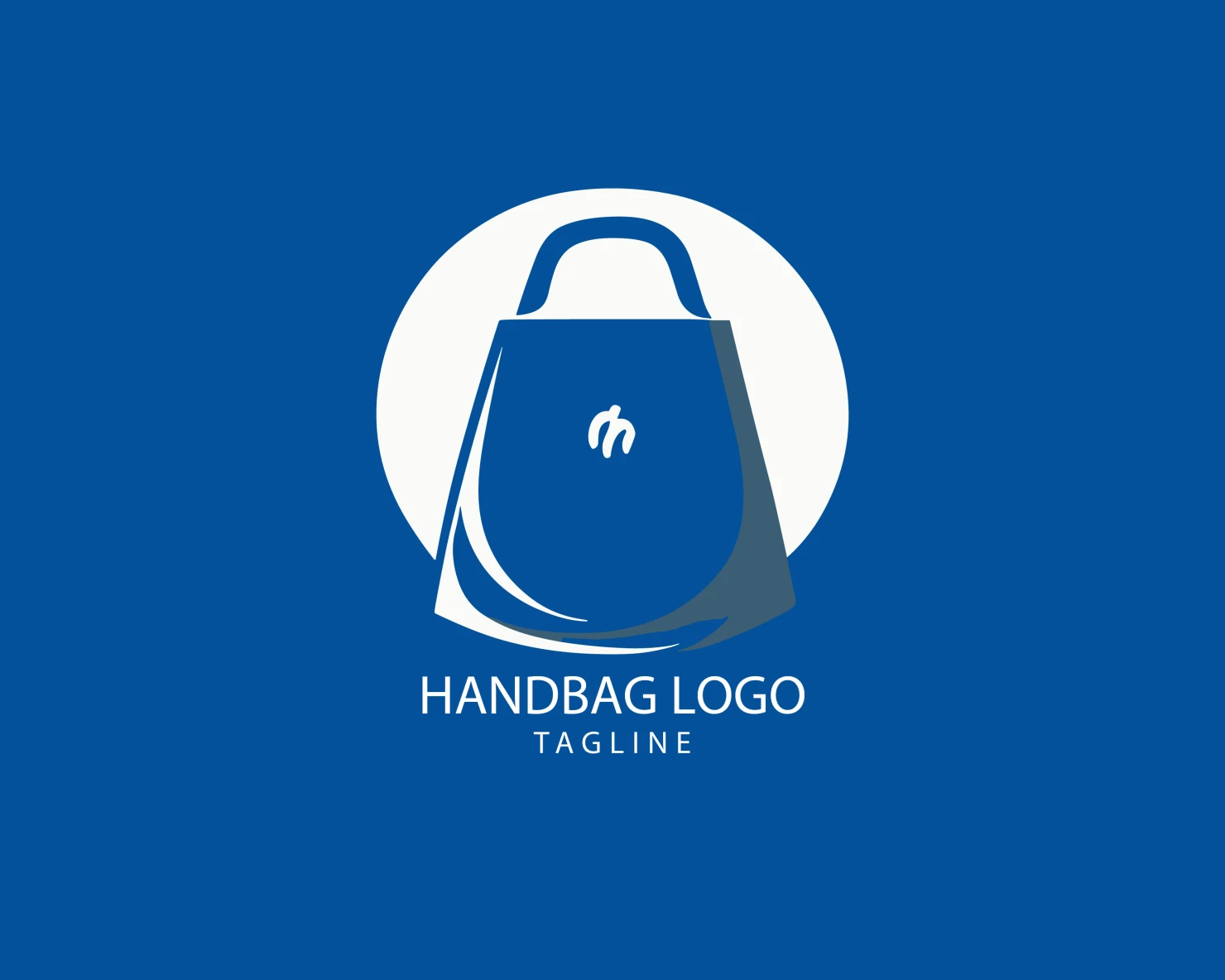 Handbag customizable logo set design #39444