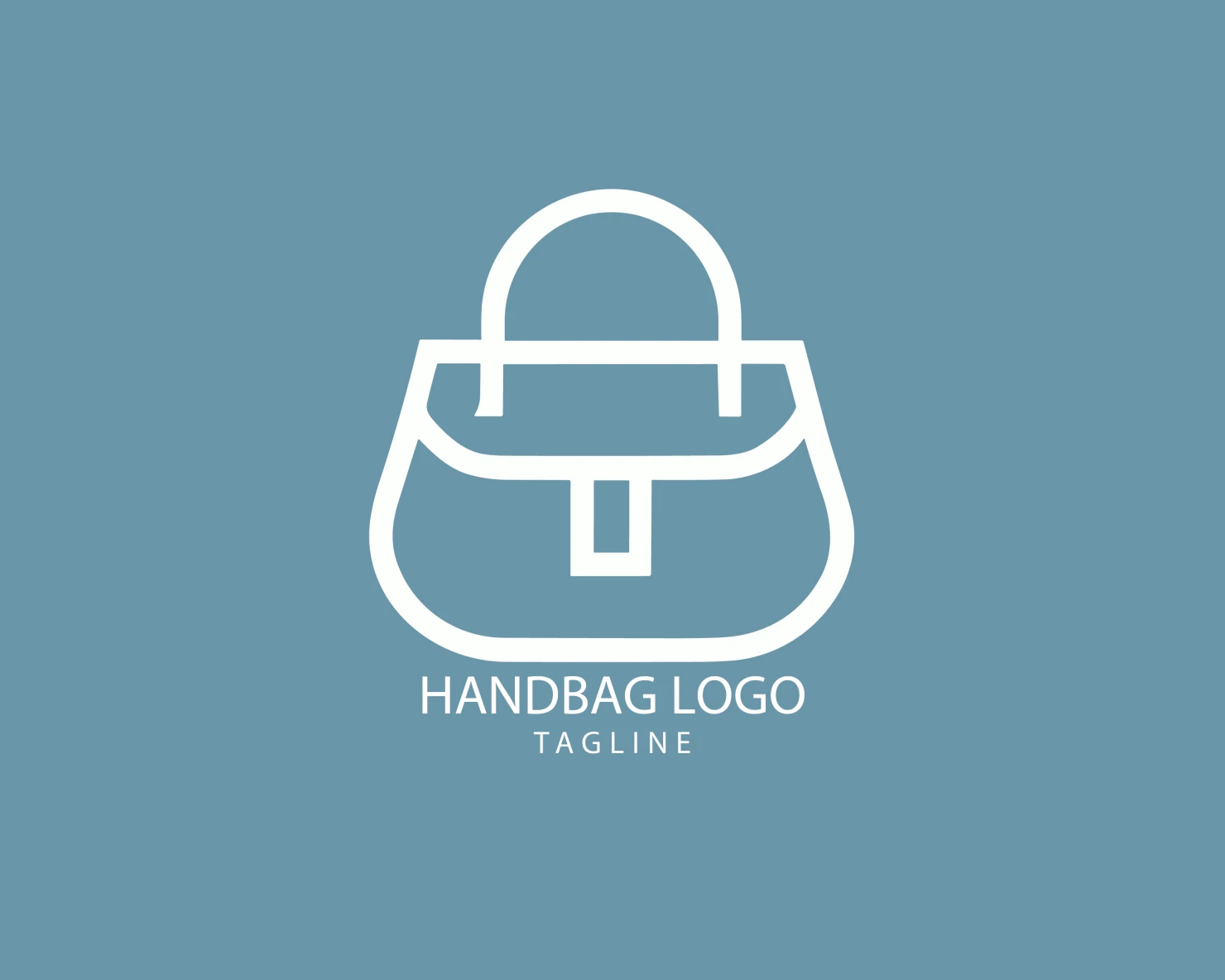 Handbag customizable logo set design #39454