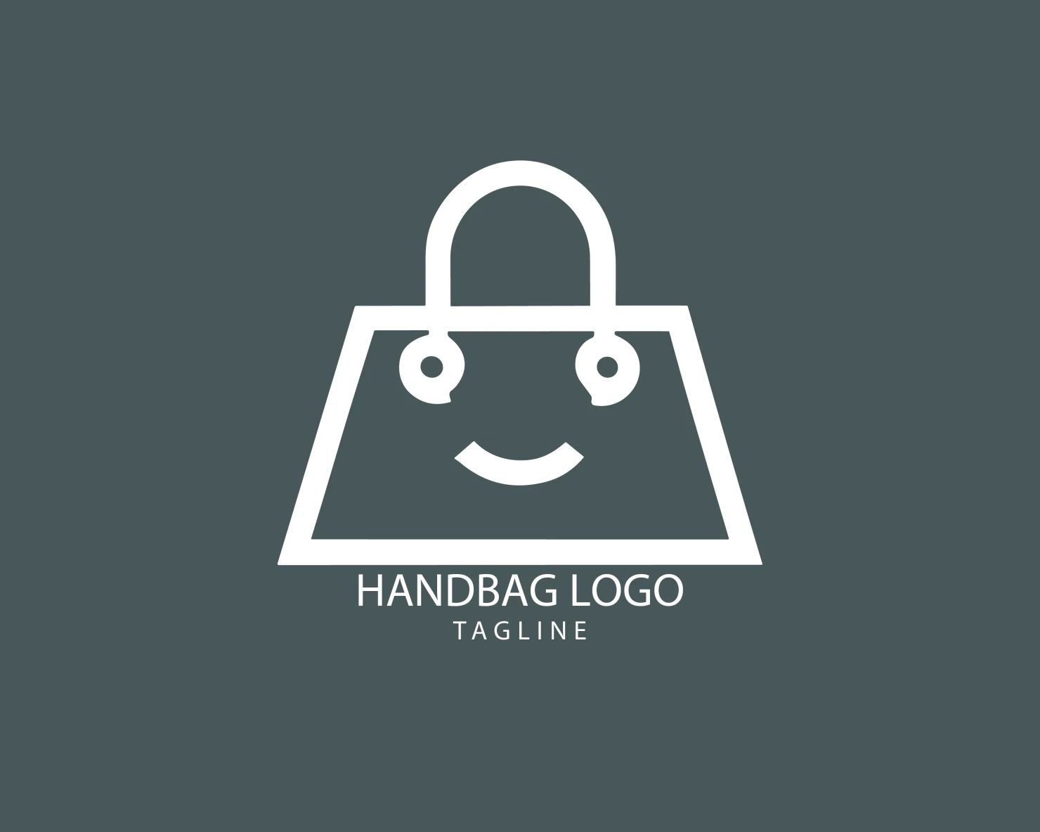 Handbag customizable logo set design #39464