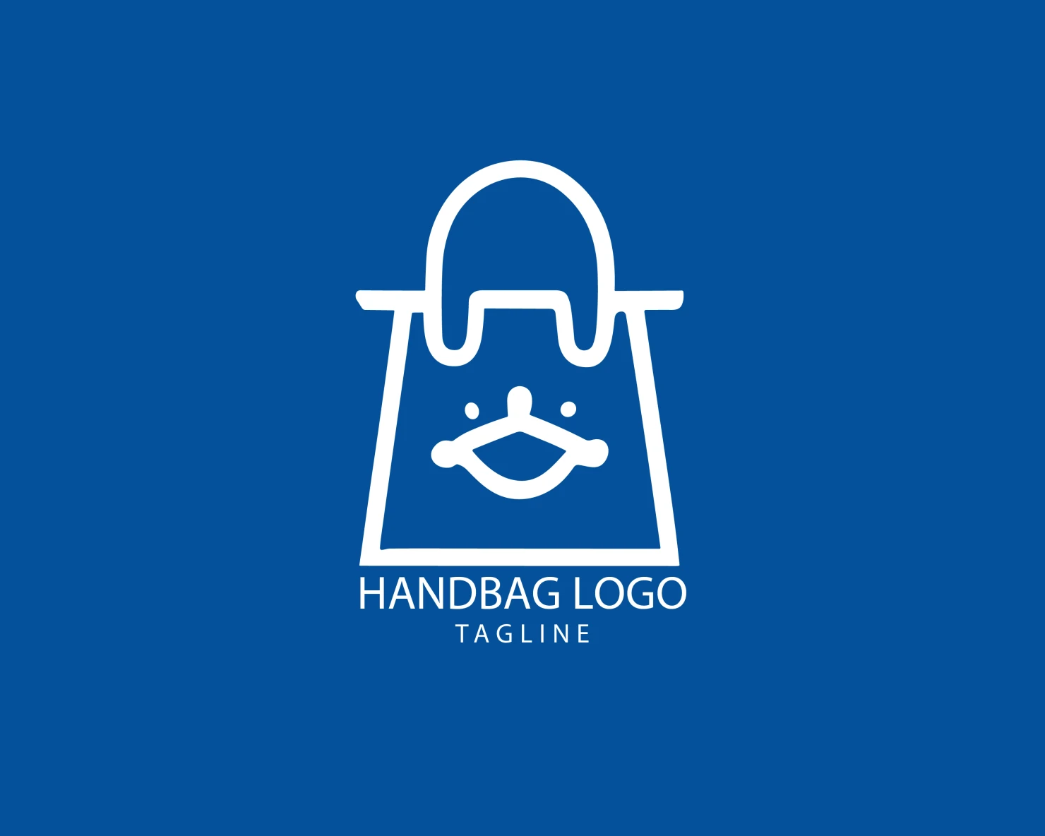 Handbag customizable logo set design #39467