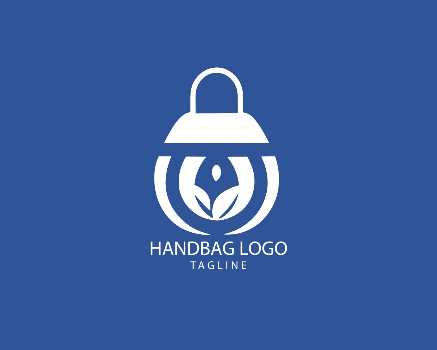 Handbag customizable logo set design #39469