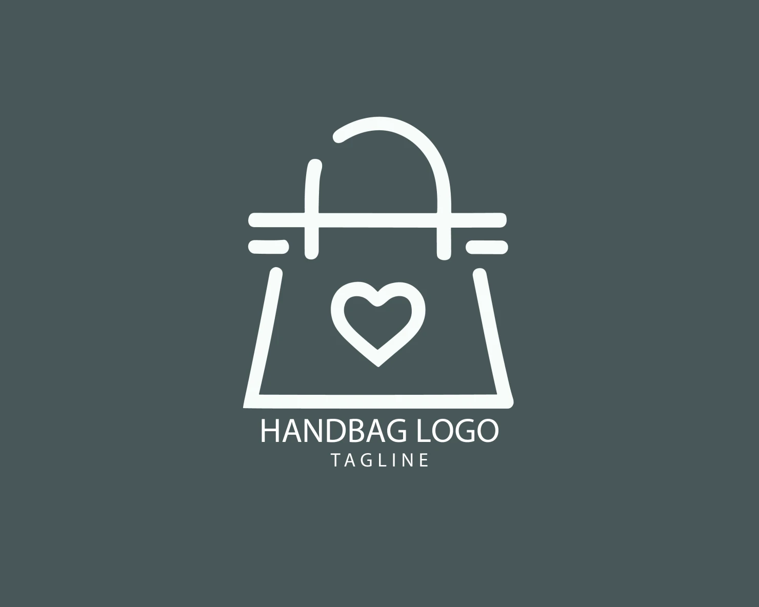 Handbag customizable logo set design #39481