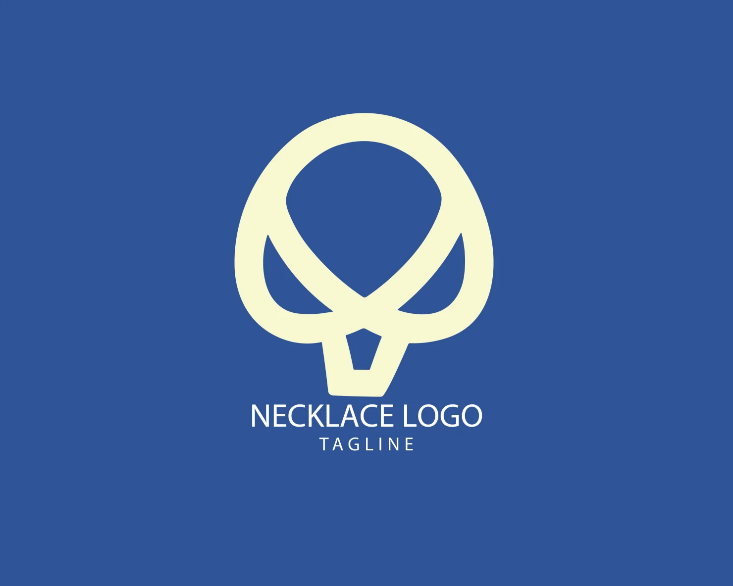 Necklace customizable logo set design #39483