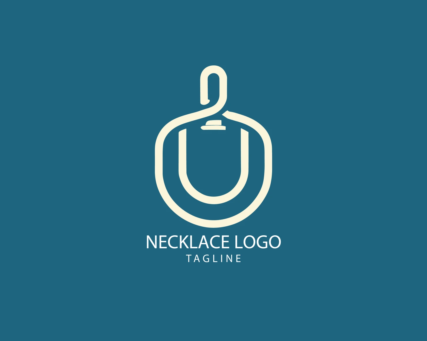 Necklace customizable logo set design #39493