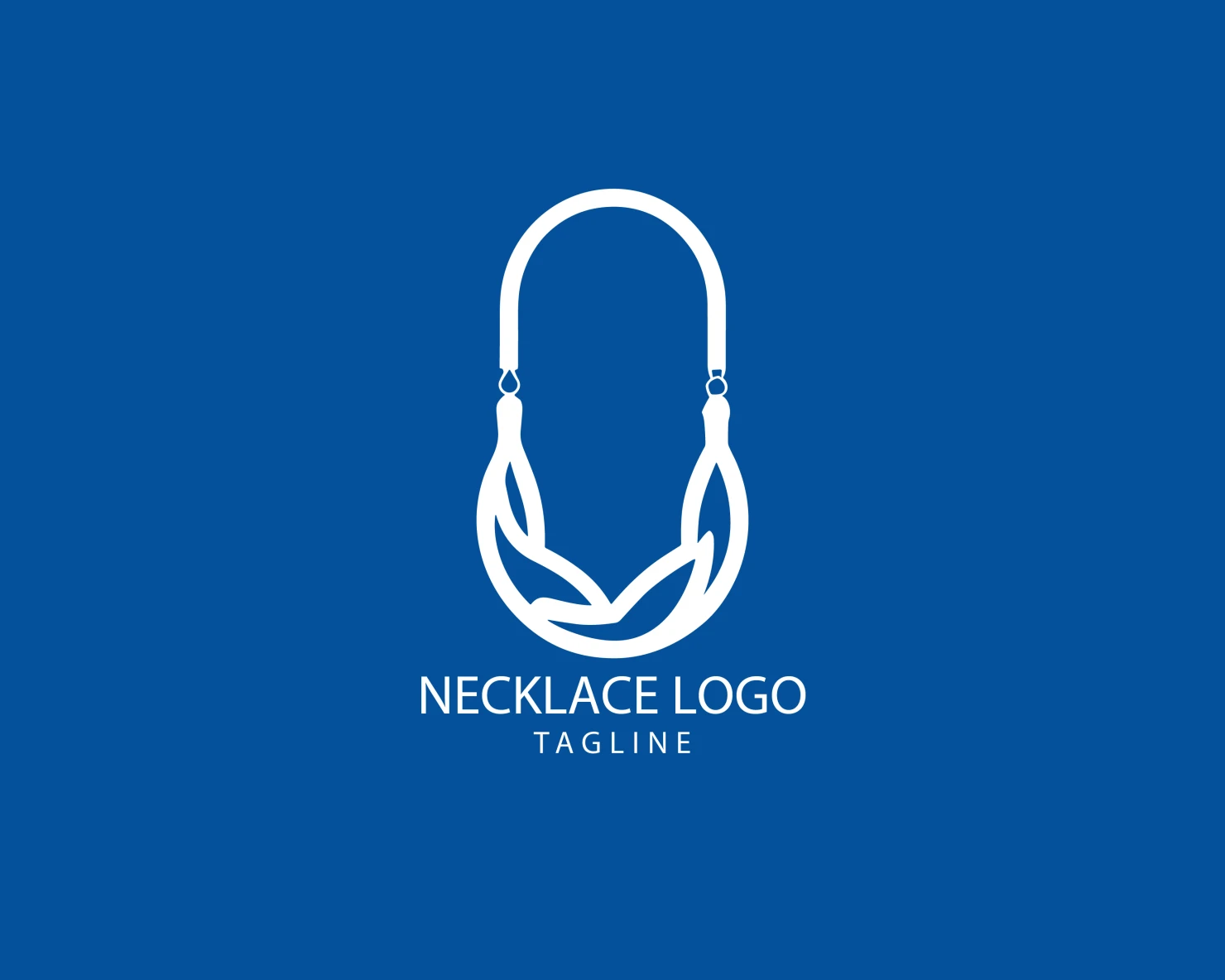 Necklace customizable logo set design #39499