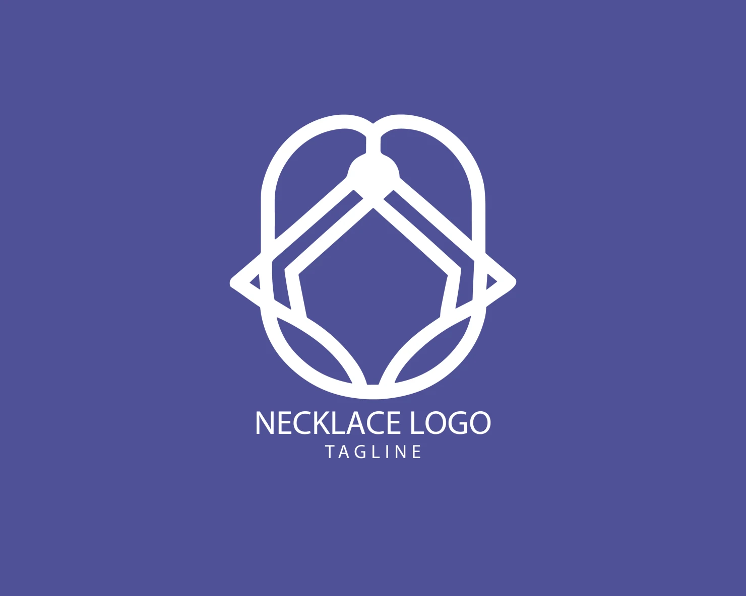 Necklace customizable logo set design #39504