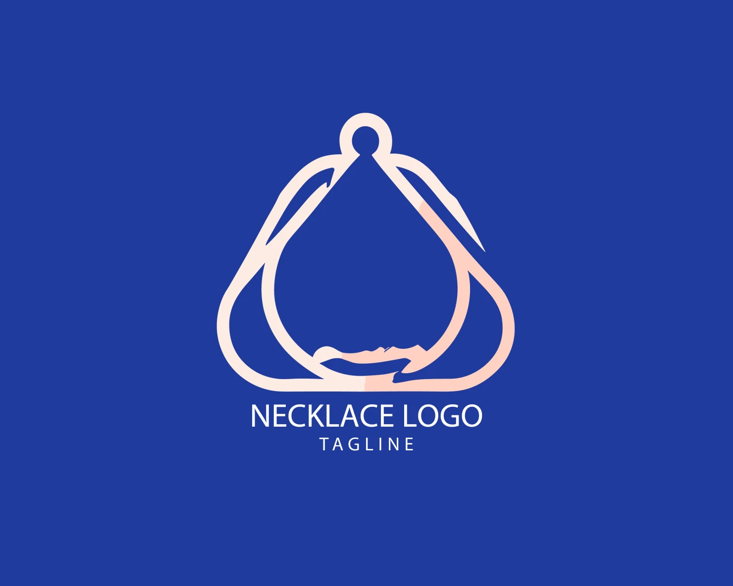 Necklace customizable logo set design #39506