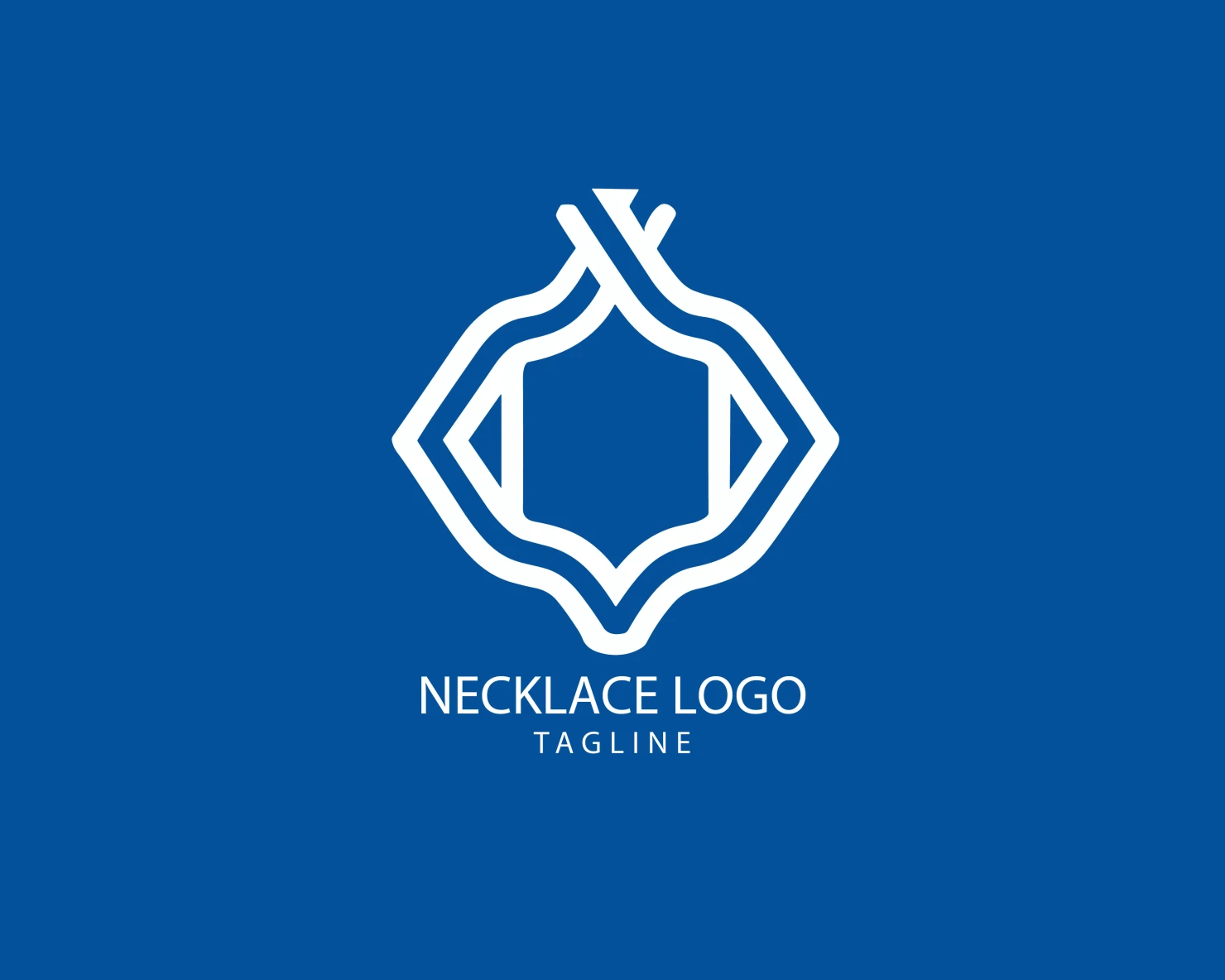 Necklace customizable logo set design #39508