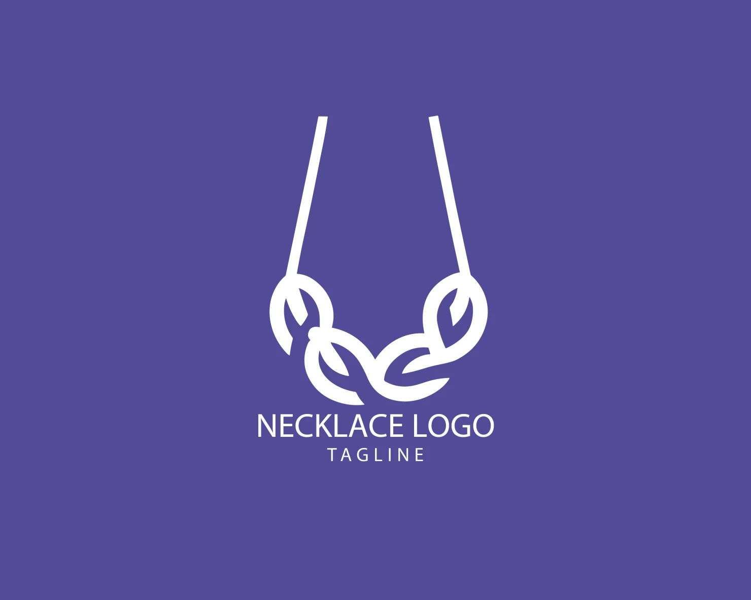 Necklace customizable logo set design #39509