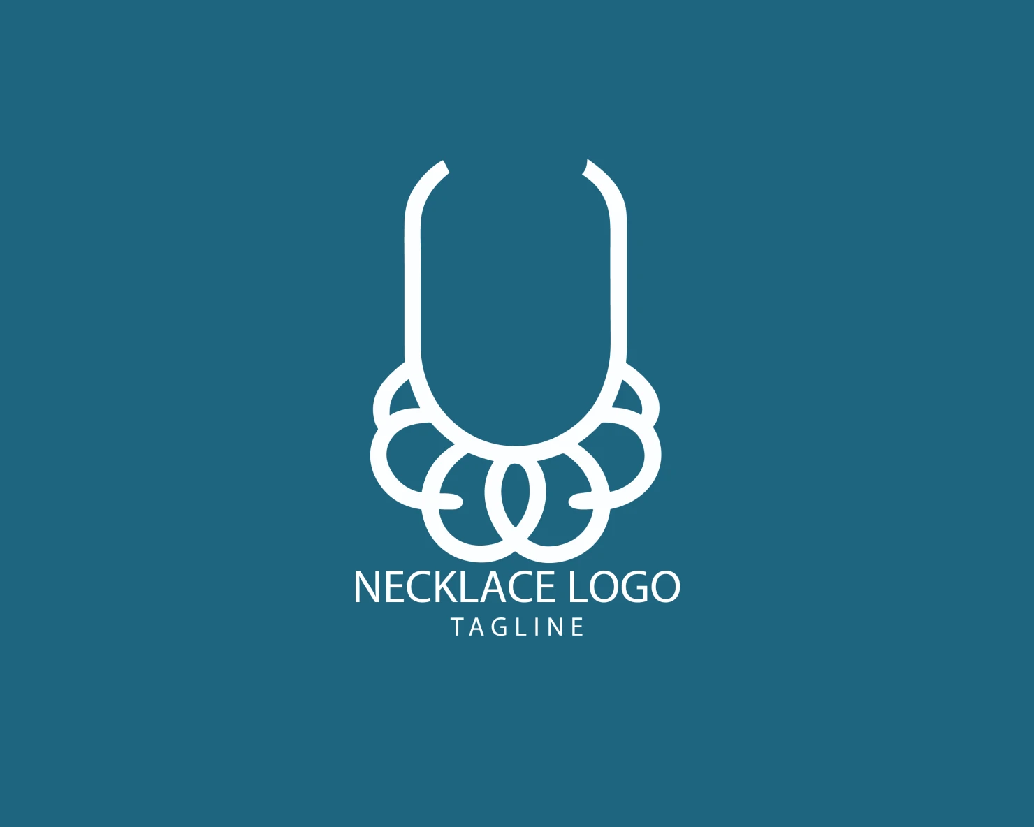 Necklace customizable logo set design #39512