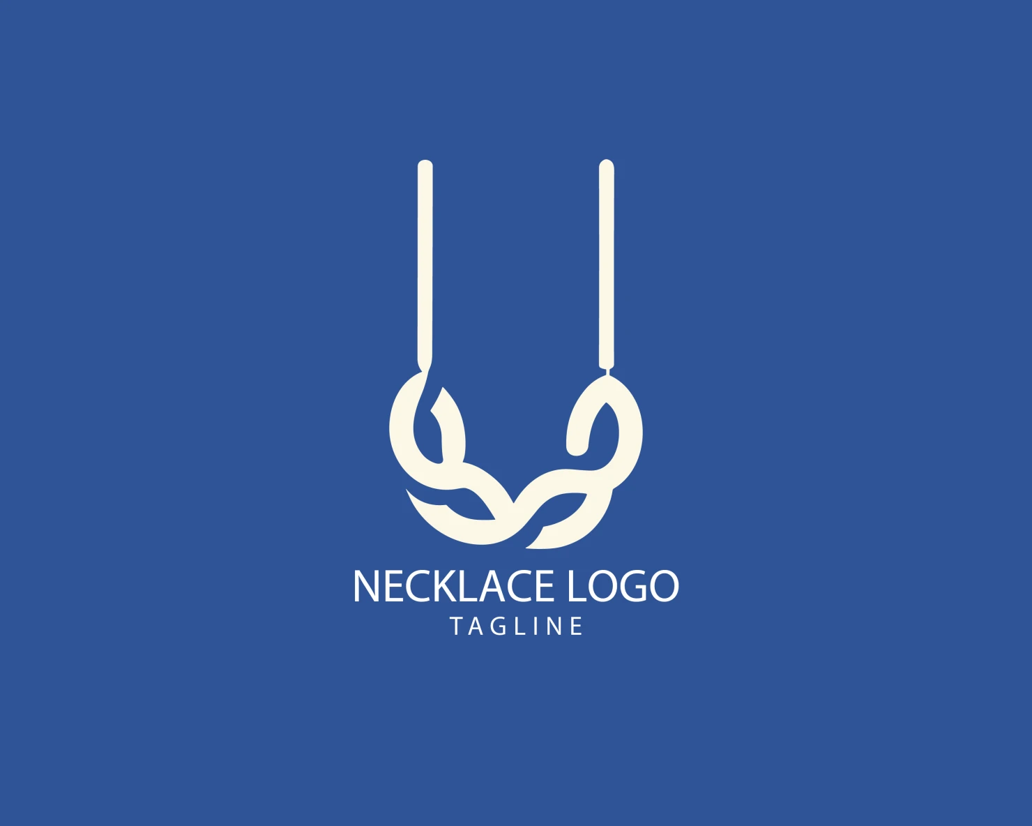 Necklace customizable logo set design #39518