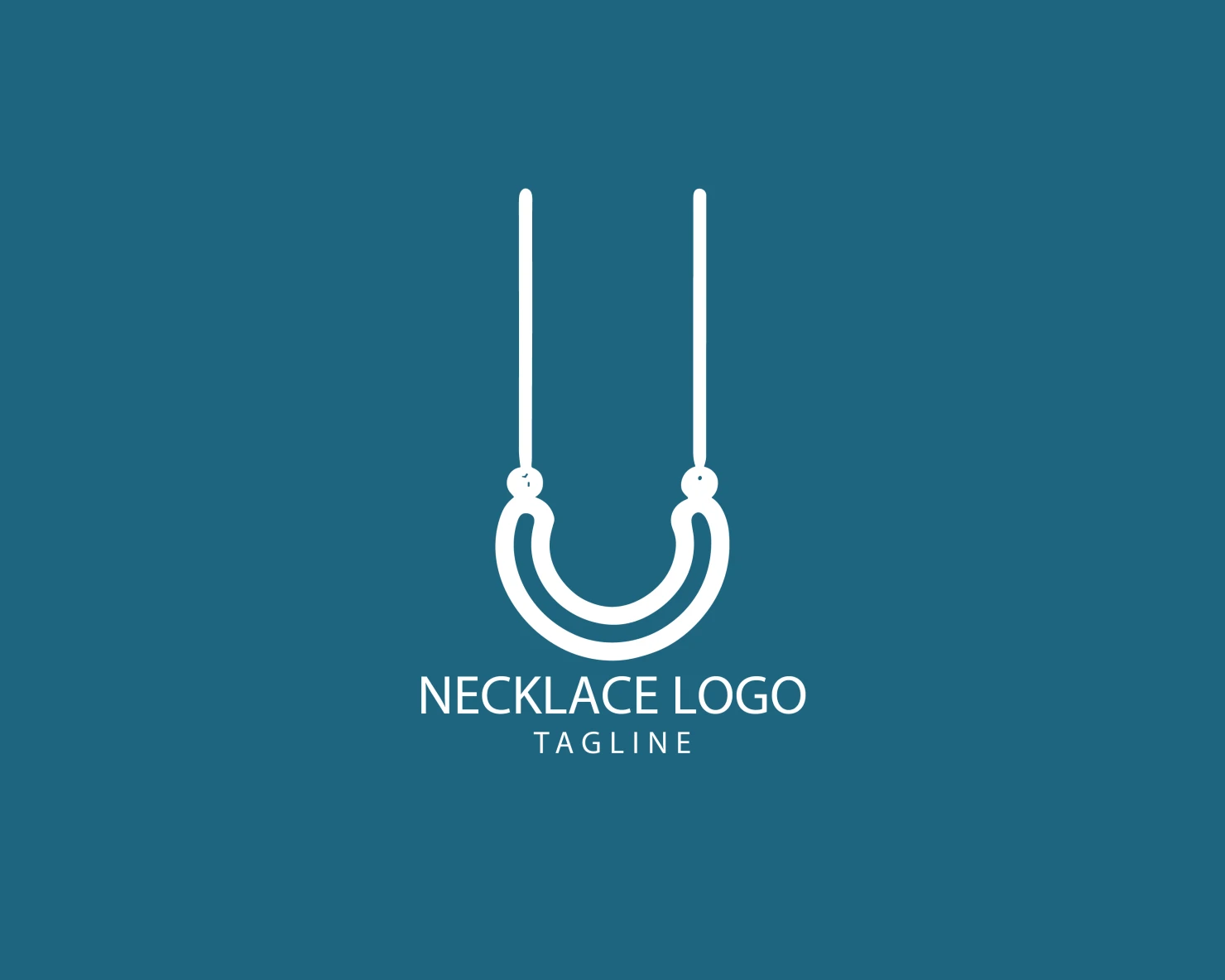 Necklace customizable logo set design #39520