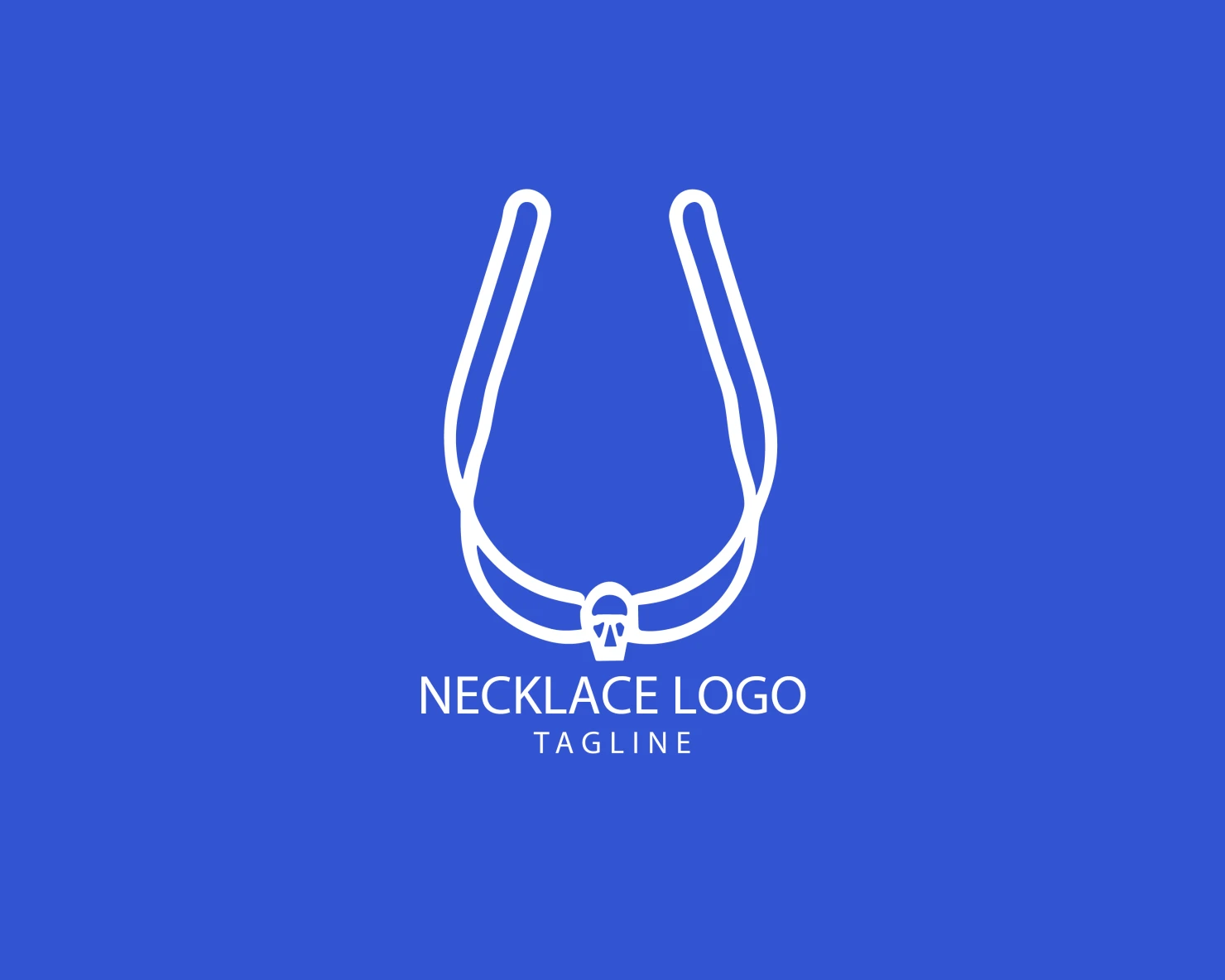 Necklace customizable logo set design #39532