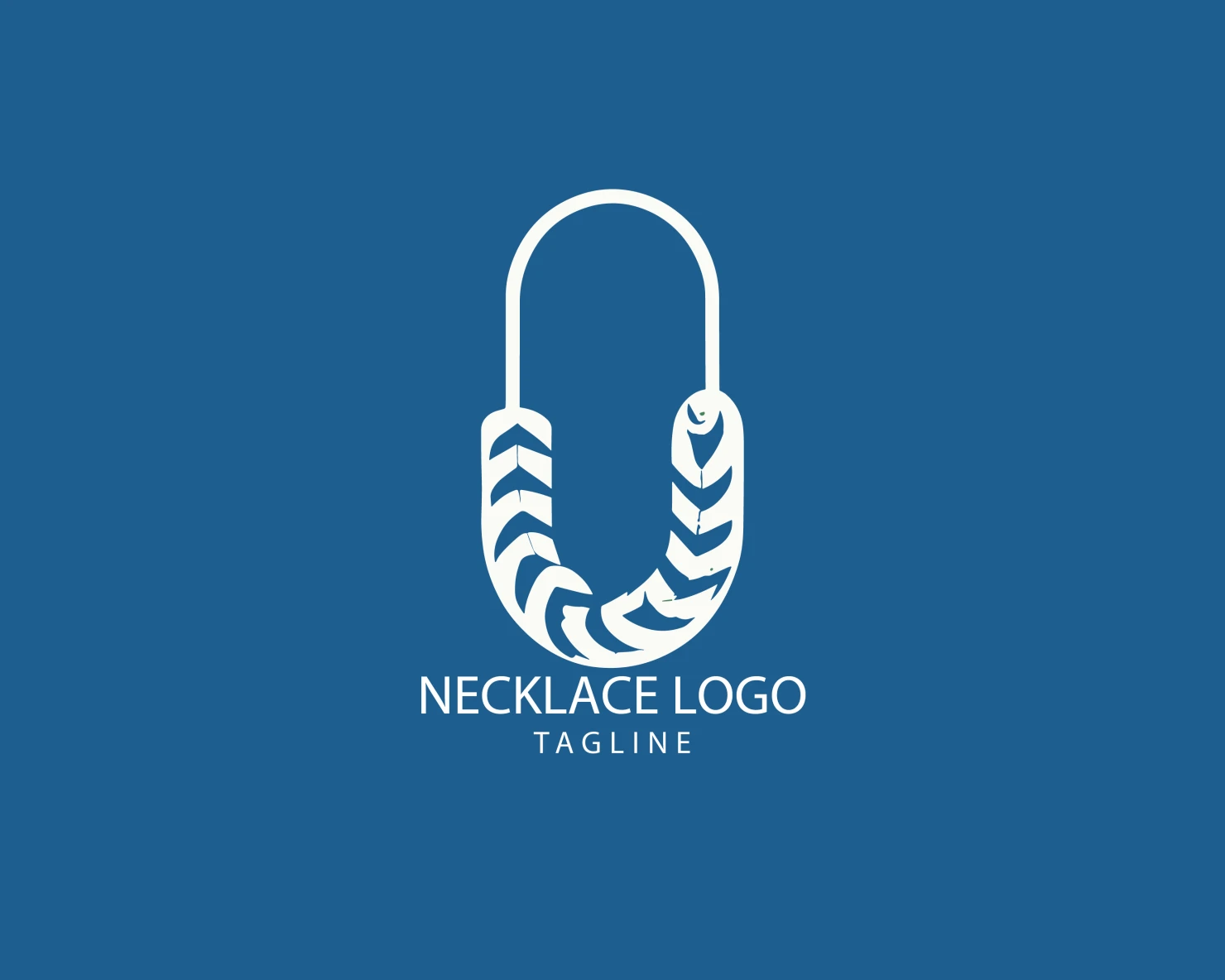 Necklace customizable logo set design #39538
