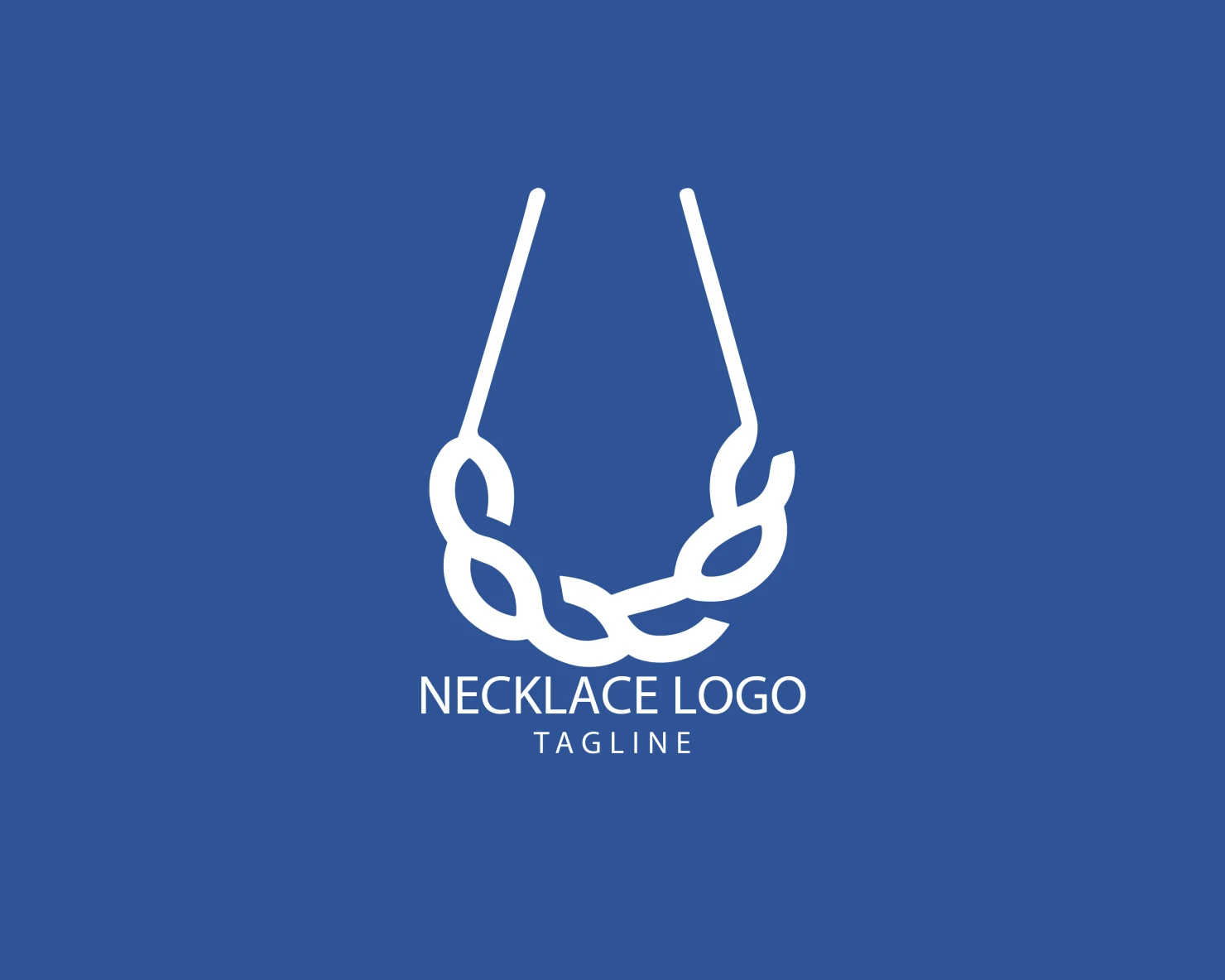 Necklace customizable logo set design #39544