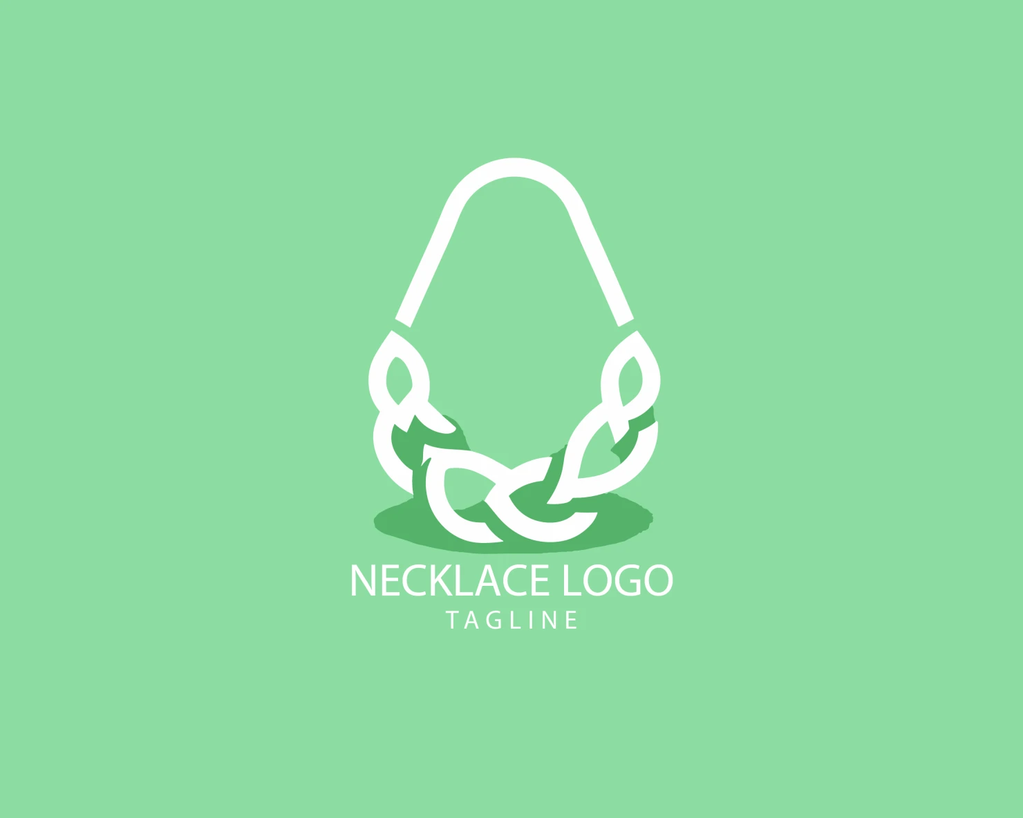 Necklace customizable logo set design #39547