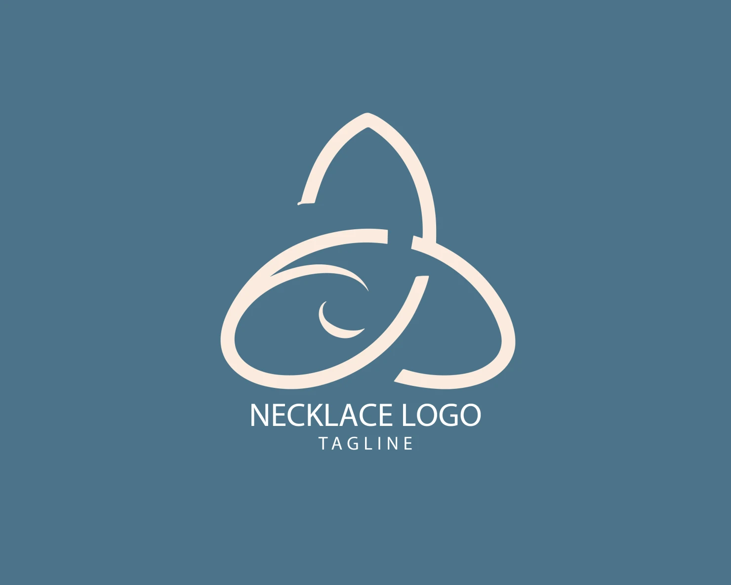 Necklace customizable logo set design #39550