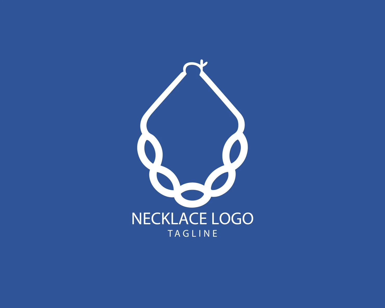 Necklace customizable logo set design #39568