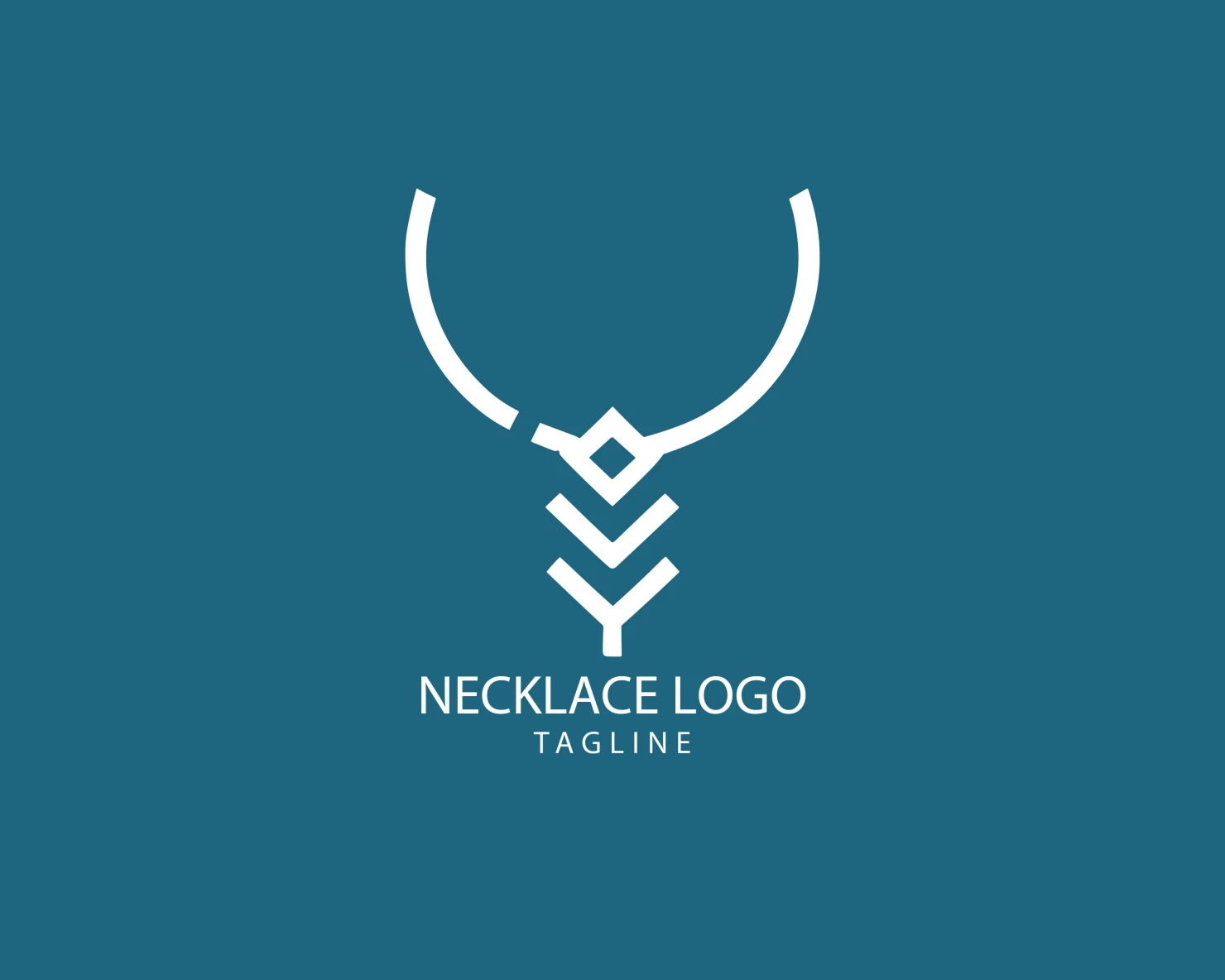 Necklace customizable logo set design #39570